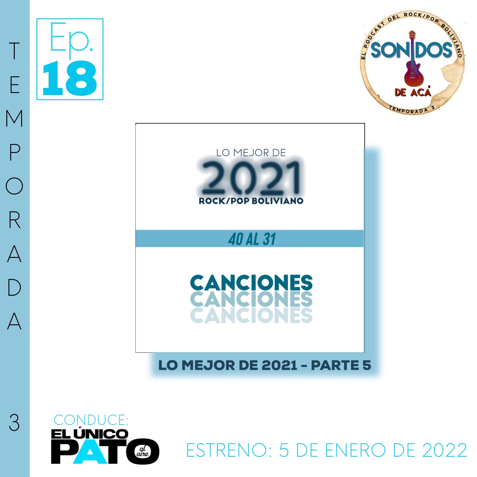 Lo mejor de 2021 P.5 | canciones 40-31 | Ep.18 | T3