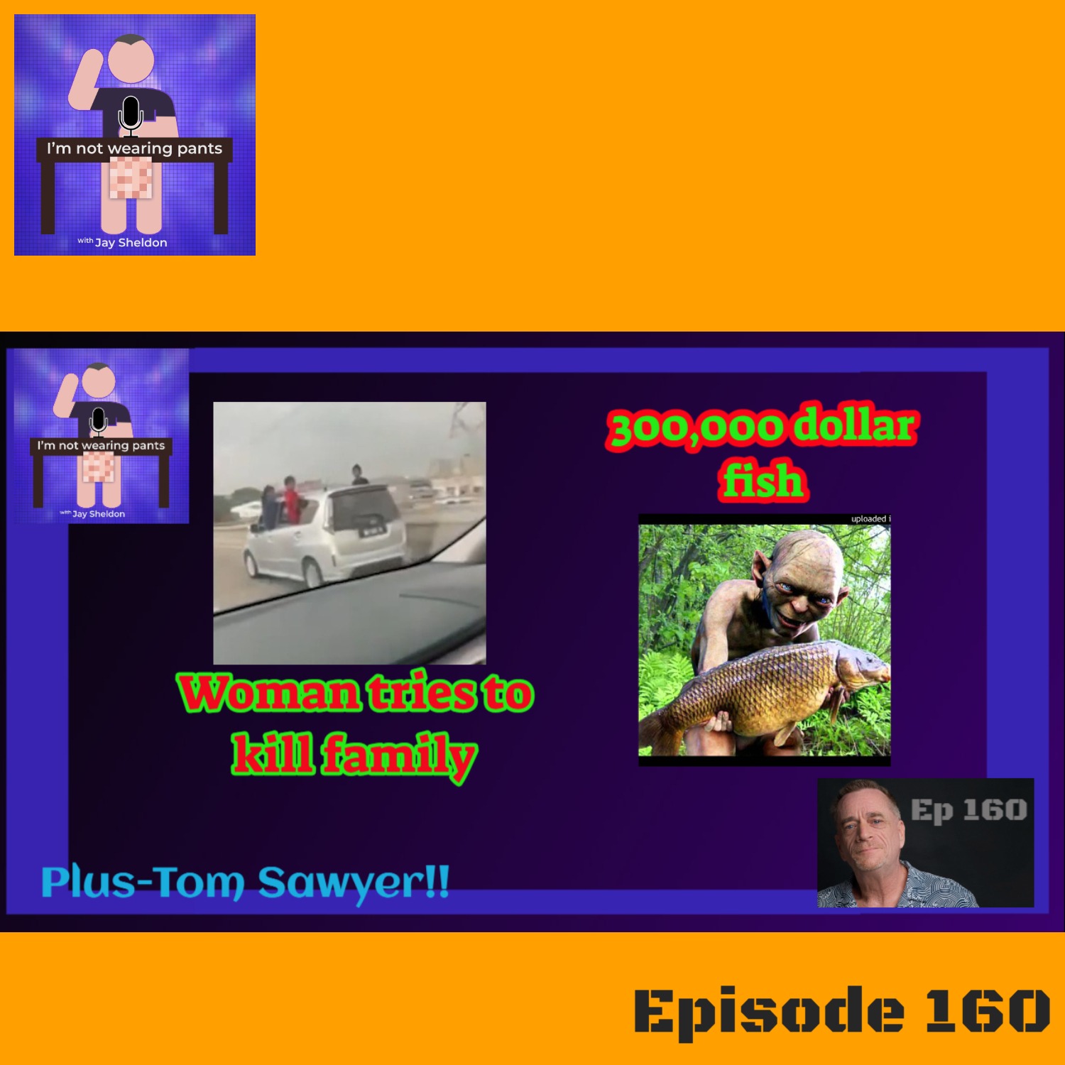Woman tries to kill entire family and 300,000 dollar fish - Plus we continue with Tom Sawyer episode artwork