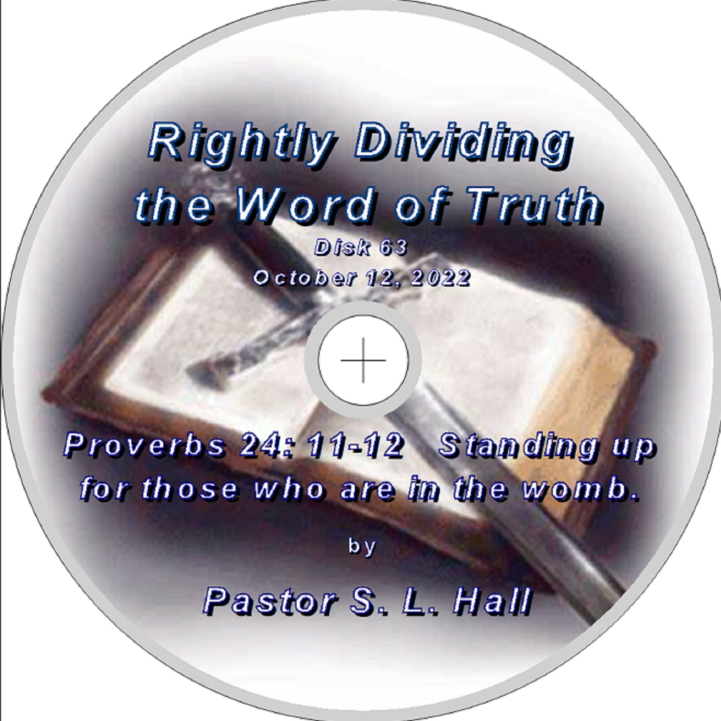 Rightly Dividing the Word of Truth 63  October 12, 2022 episode artwork