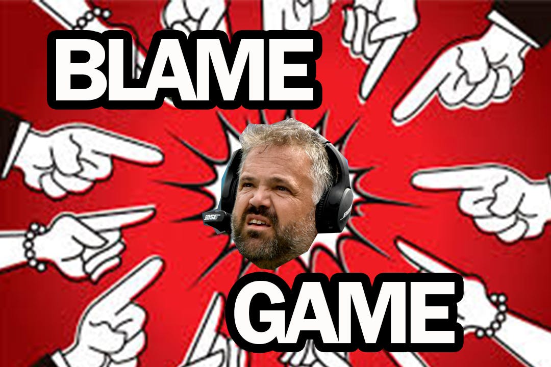 Carolina Panthers Blame Game, and here are the Rhules!