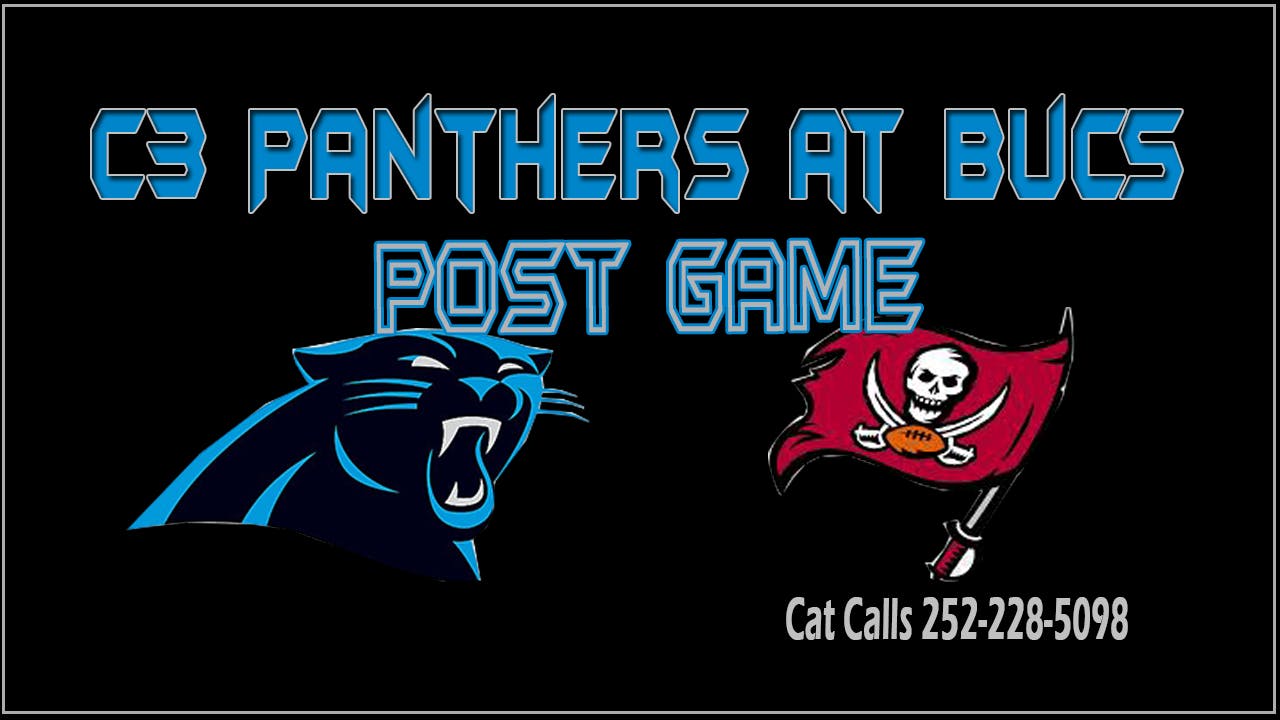 Carolina Panthers at Tampa Bay Buccaneers Post Game