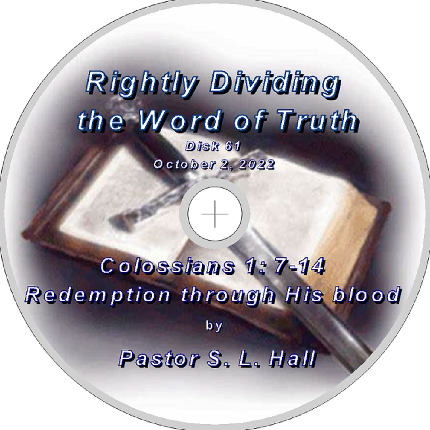 Rightly Dividing the Word of Truth 61  October 2, 2022 episode artwork