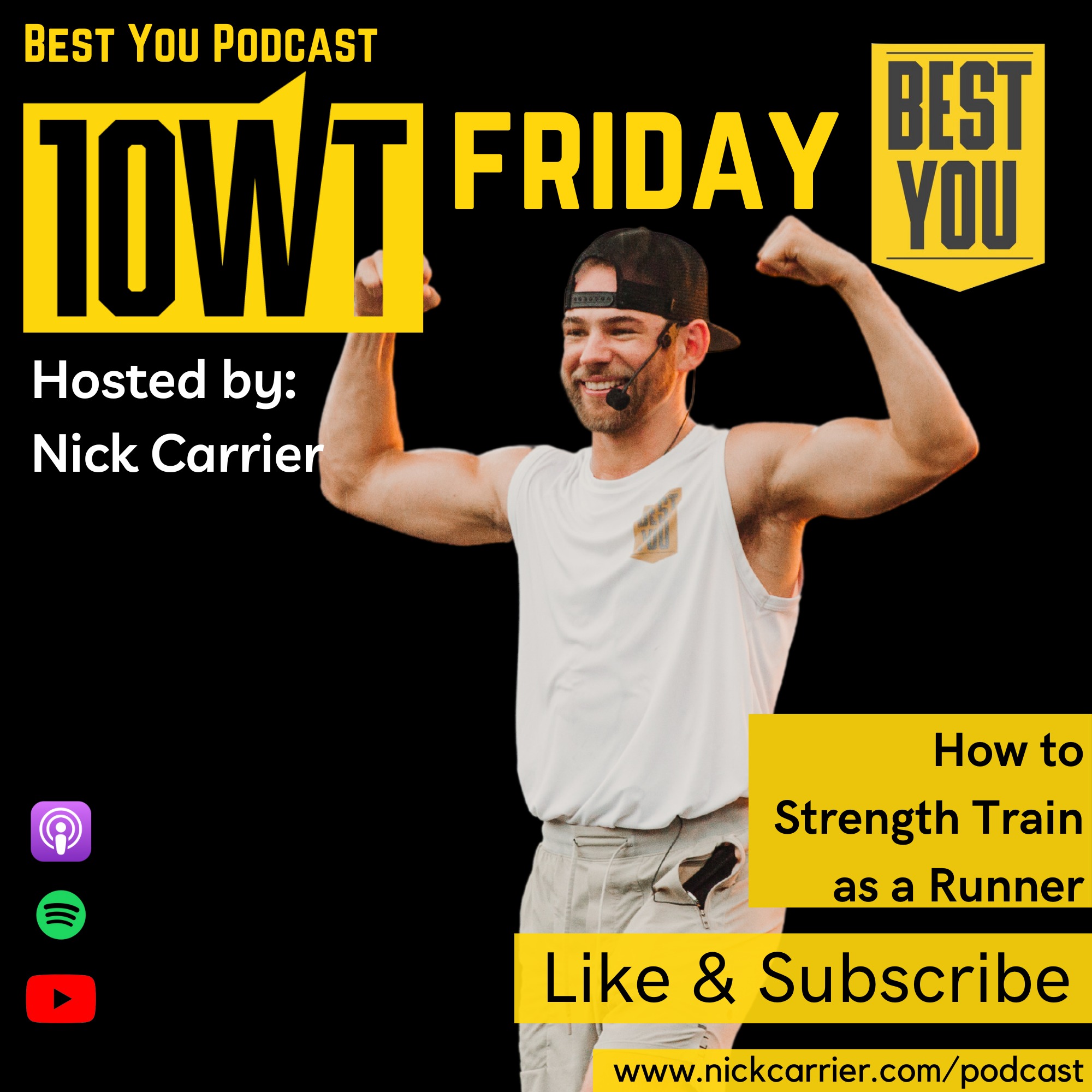 10WT Friday - How to Strength Train as a Runner episode artwork