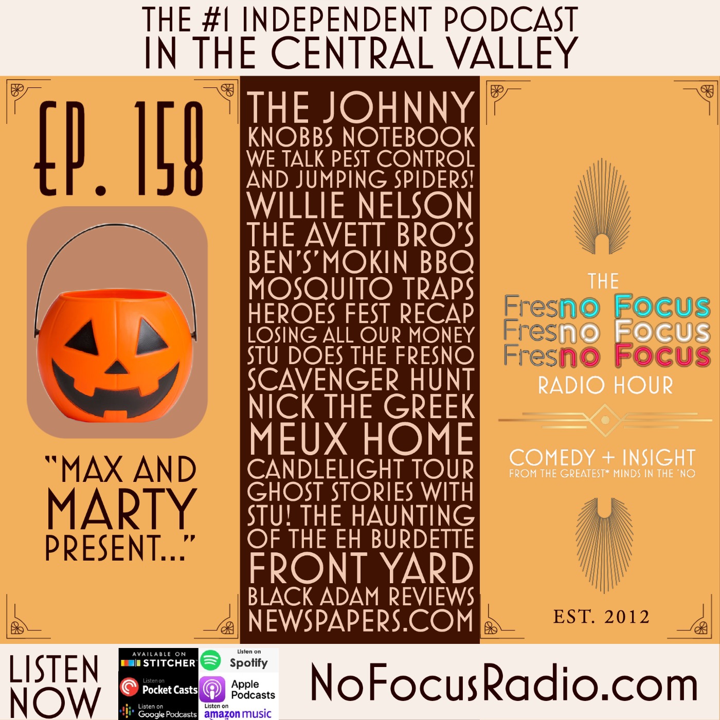 The no Focus Radio Hour Ep 158: "Max and Marty Present...." episode artwork