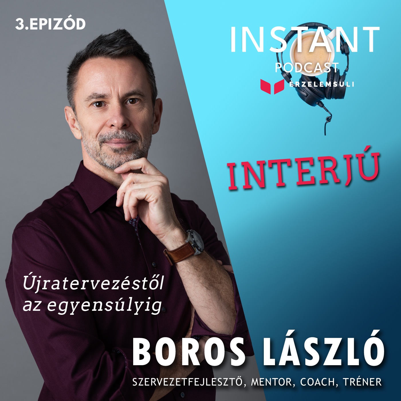 Interjú 3.epizód: Boros László - Újratervezéstől az egyensúlyig episode artwork
