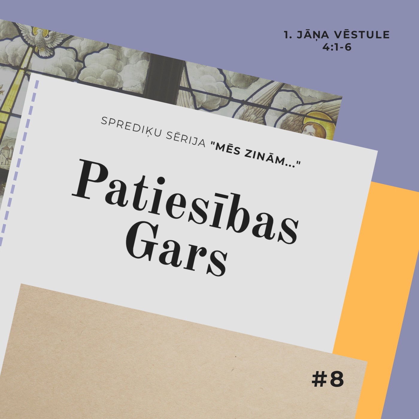 "Patiesības Gars" - 1. Jāņa 4:1-6 (23.10.2022.) episode artwork