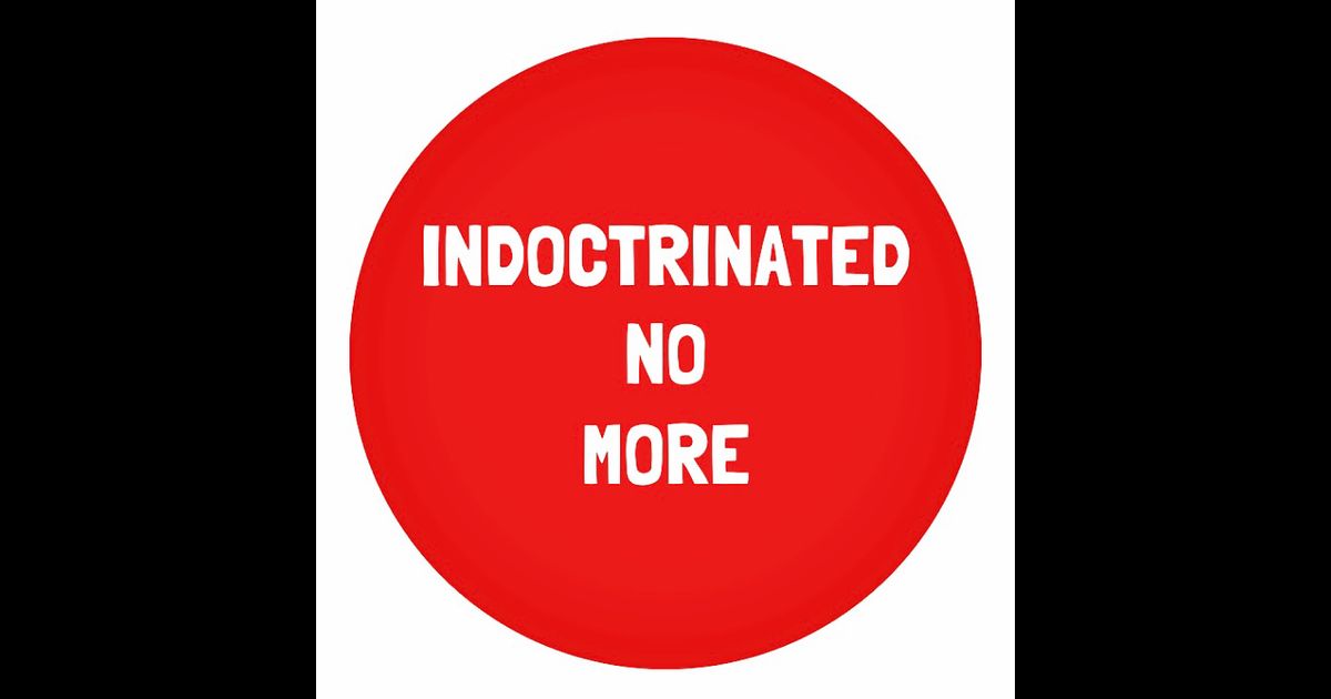 Indoctrinated No More | RedCircle