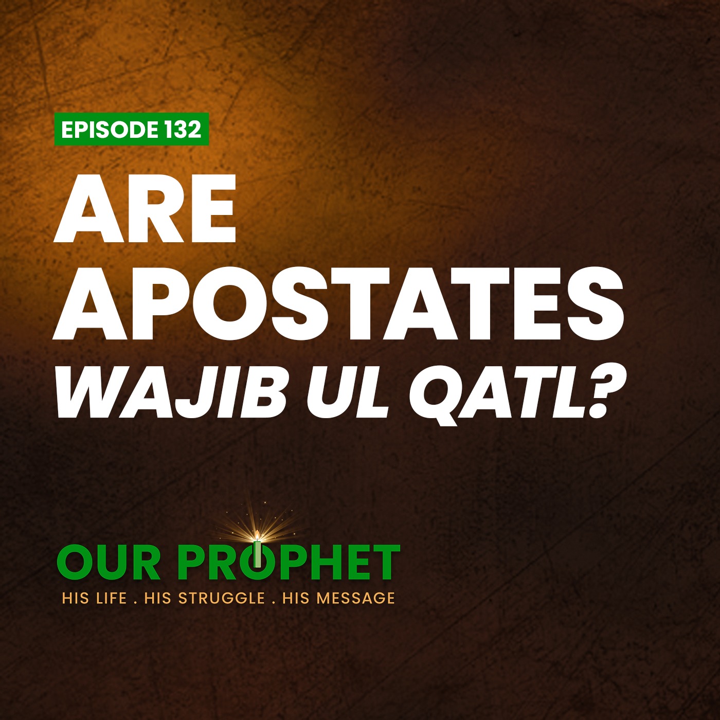 Ep 132: The Issue of Apostasy in Islam and the Ridda Wars | #OurProphet episode artwork