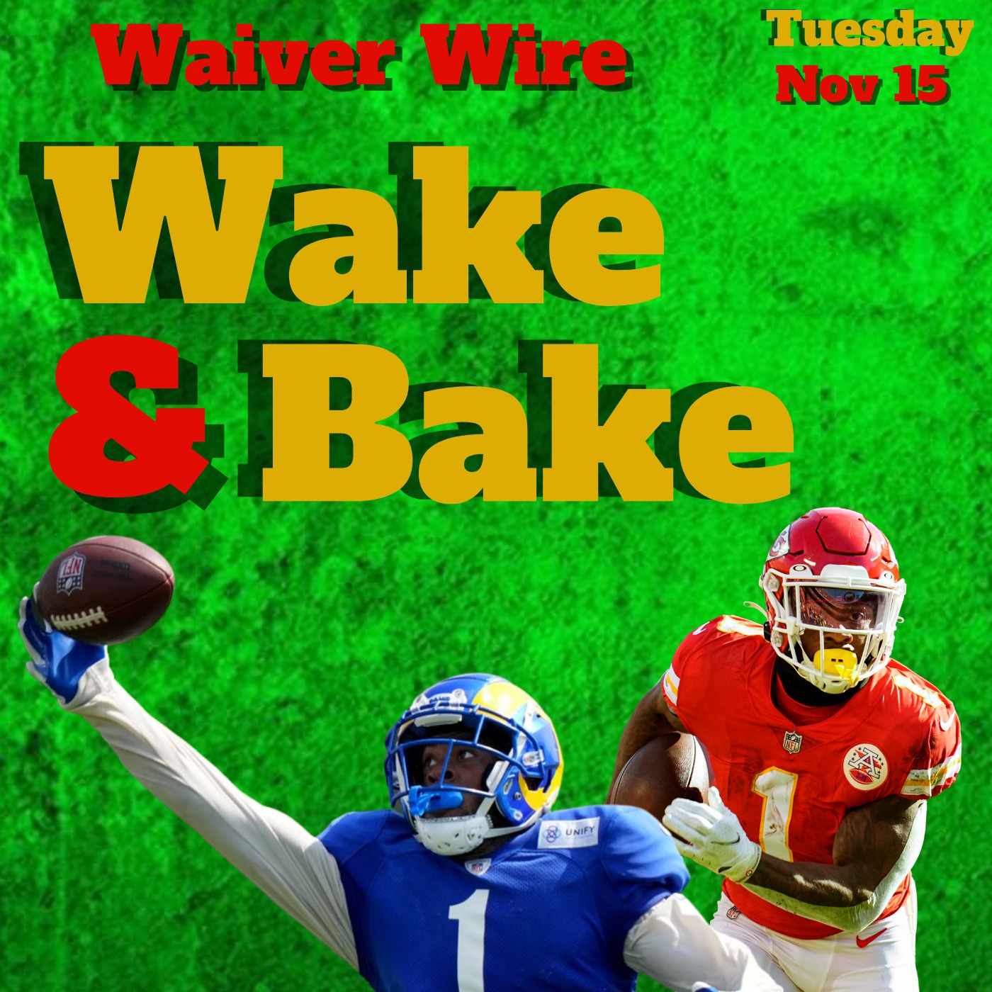 Week 11 Fantasy Waiver Wire Wake & Bake | Fantasy Football 2022