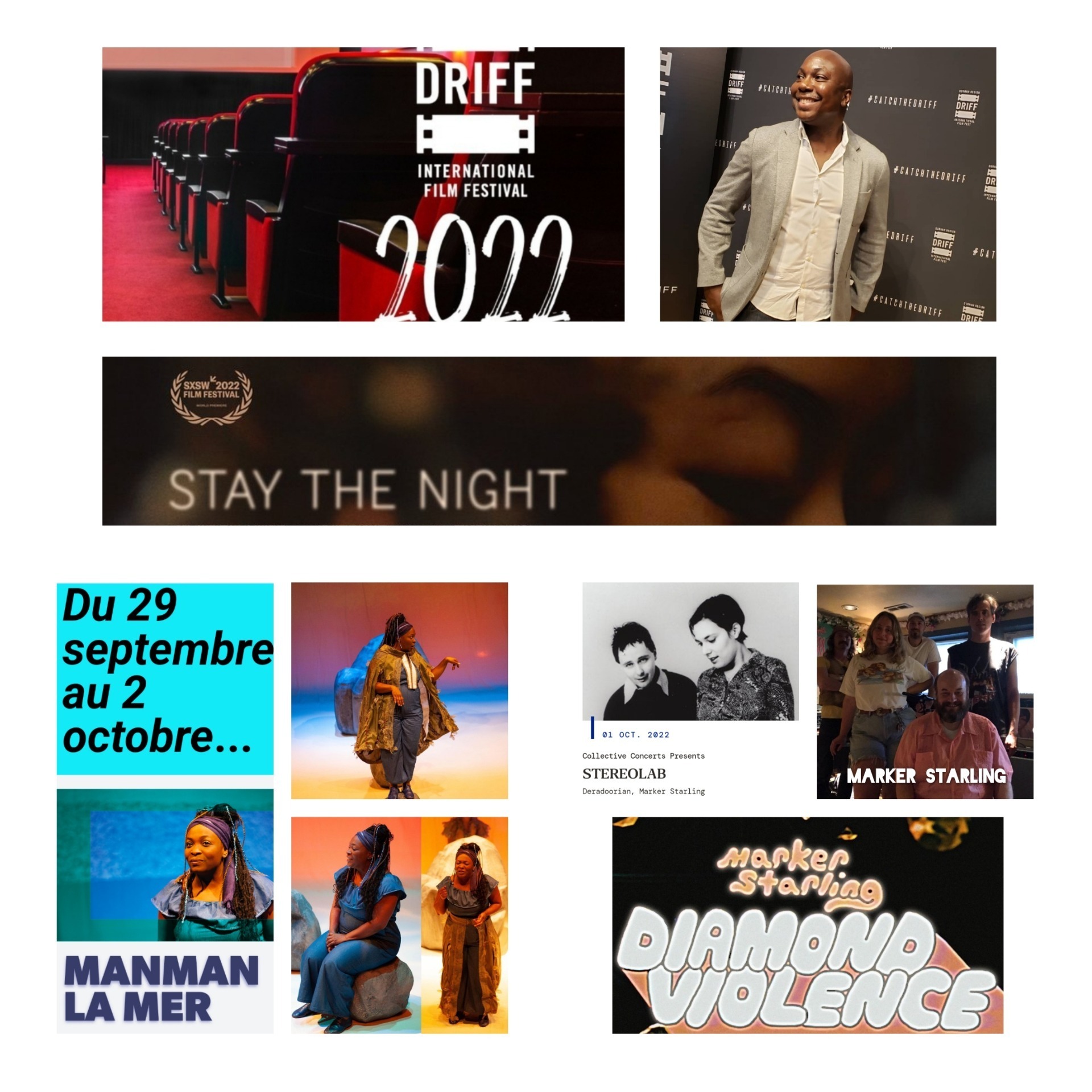 tmtm sept 25, 2022: Kirk Cooper on Durham Regional International Film Festival+ Djennie Laguerre on Manman la mer