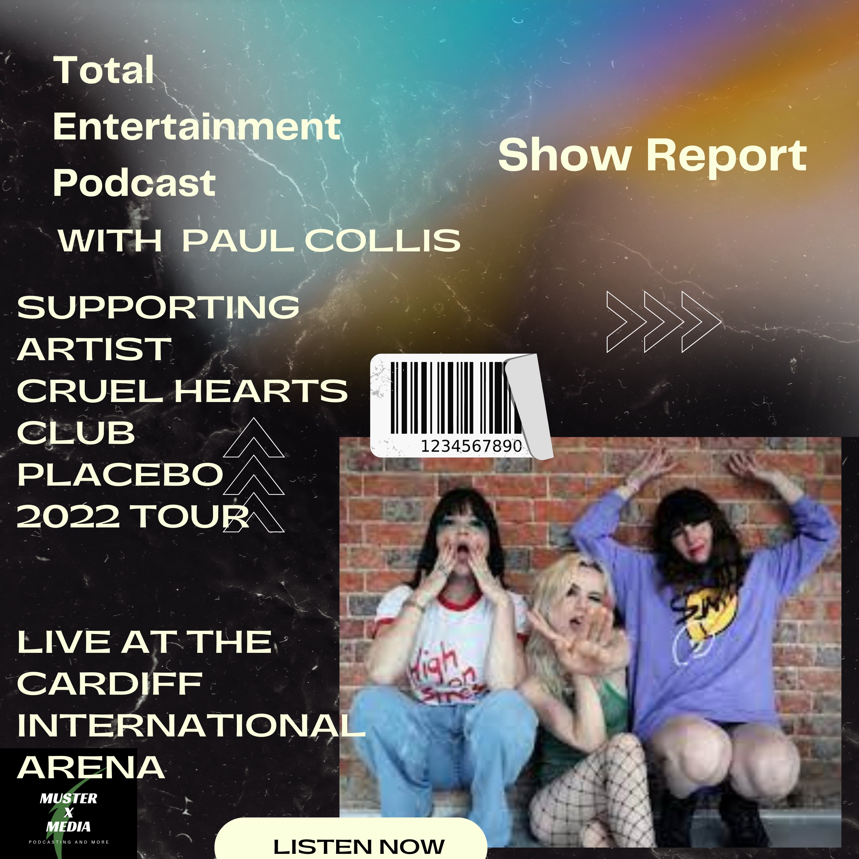 Show Report - Supporting Artists - Cruel Hearts Club ( Placebo Tour) episode artwork