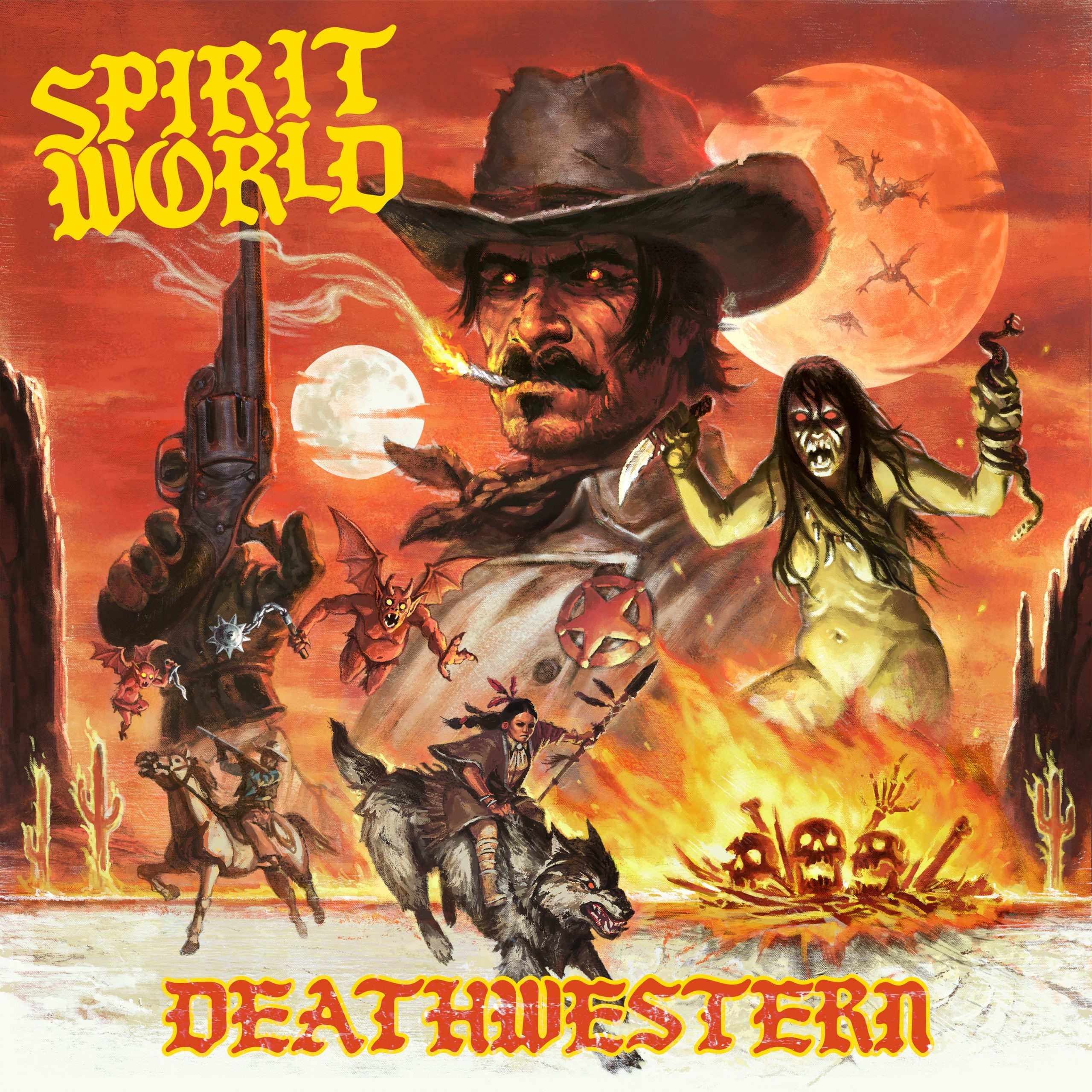 The Best 37 Minutes Of Metal You Will Hear In 2022...Or Maybe Ever - SpiritWorld DEATHWESTERN Album Review