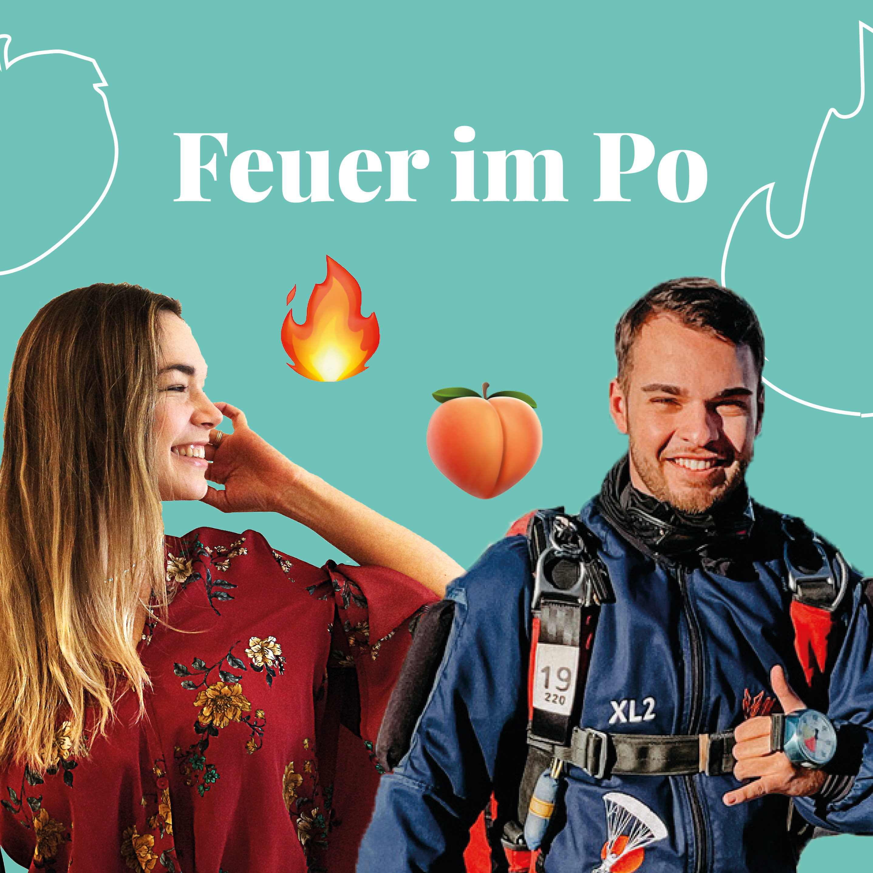 Feuer im Po