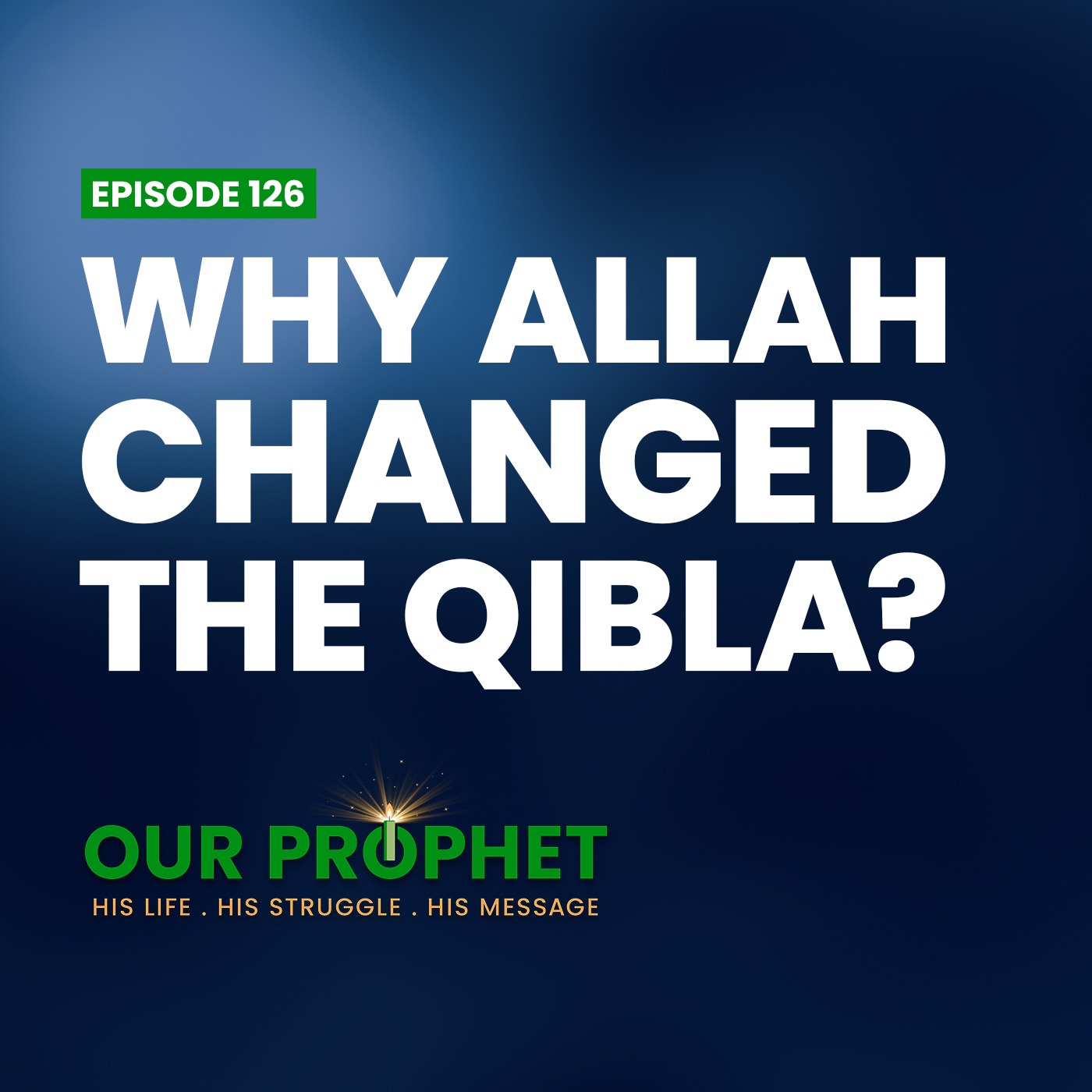 Ep 126: Change of Qibla: Its Significance and the Jewish Objections | #OurProphet episode artwork