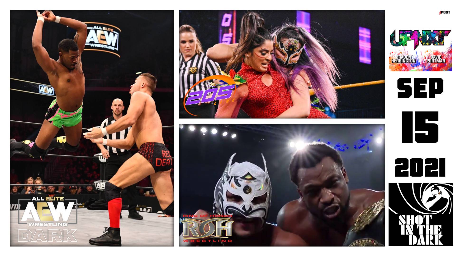 SITD 9/15/21: AEW Dark Debuts at Universal Studios, New ROH Tag Team Champs