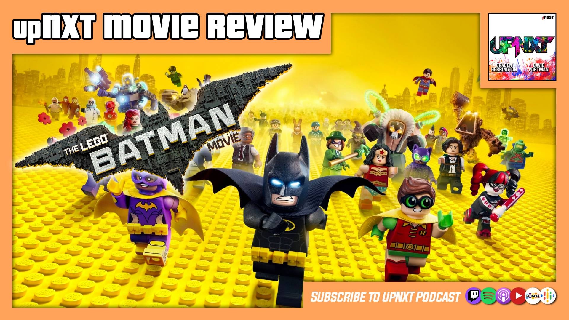 upNXT MOVIE REVIEW: The Lego Batman Movie (2017)