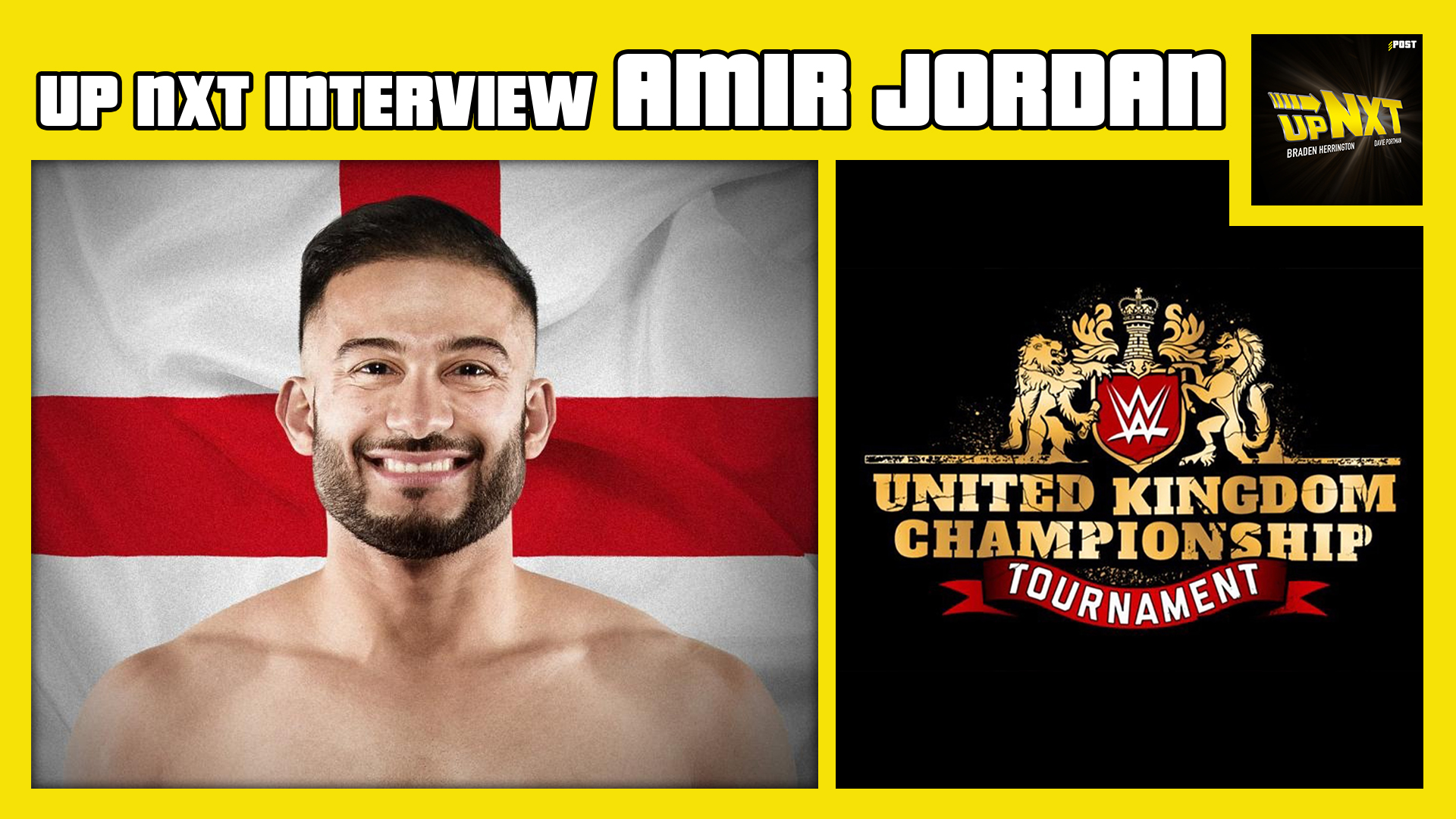 upNXT Interview: WWE UK's Amir Jordan