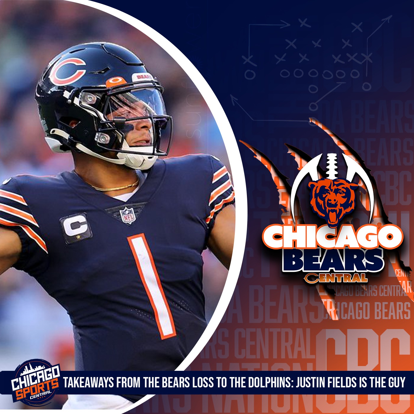 Takeaways From The Bears Loss To The Dolphins: Justin Fields is THE Guy!