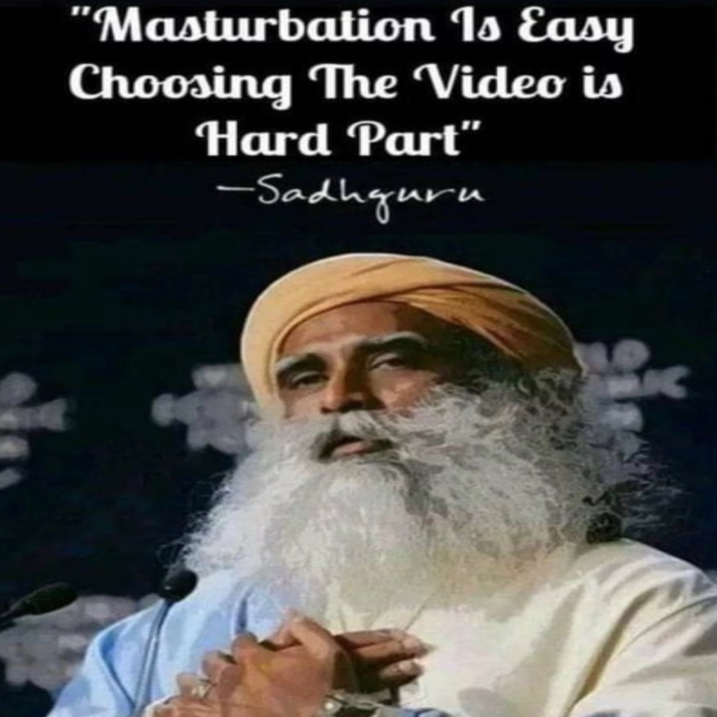 The Sad Guru