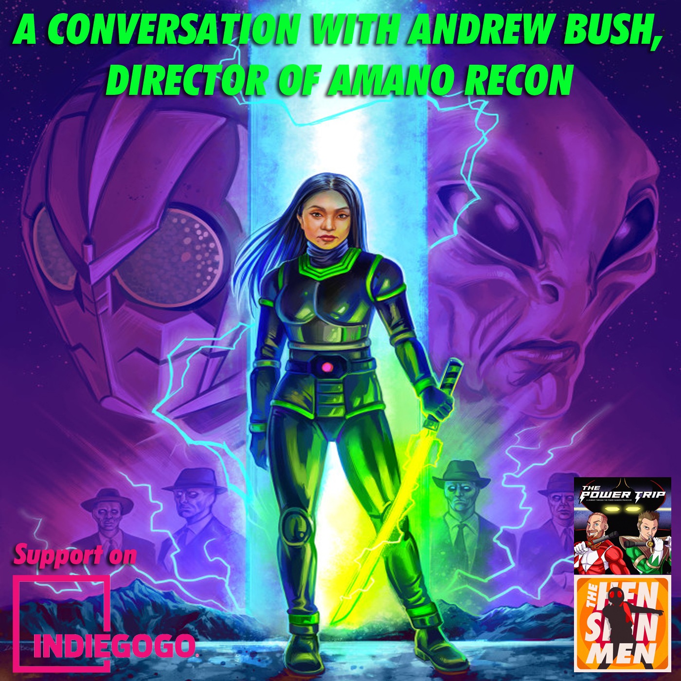 BONUS – A Conversation with Andrew Bush, Director of ‘Amano Recon’ (an IndieGoGo Project) episode artwork