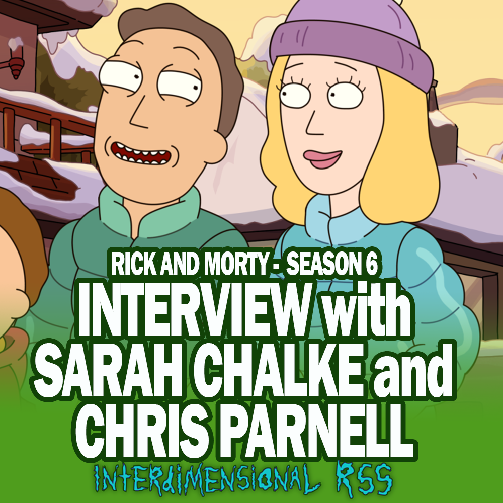cover of episode Interview with Sarah Chalke and Chris Parnell