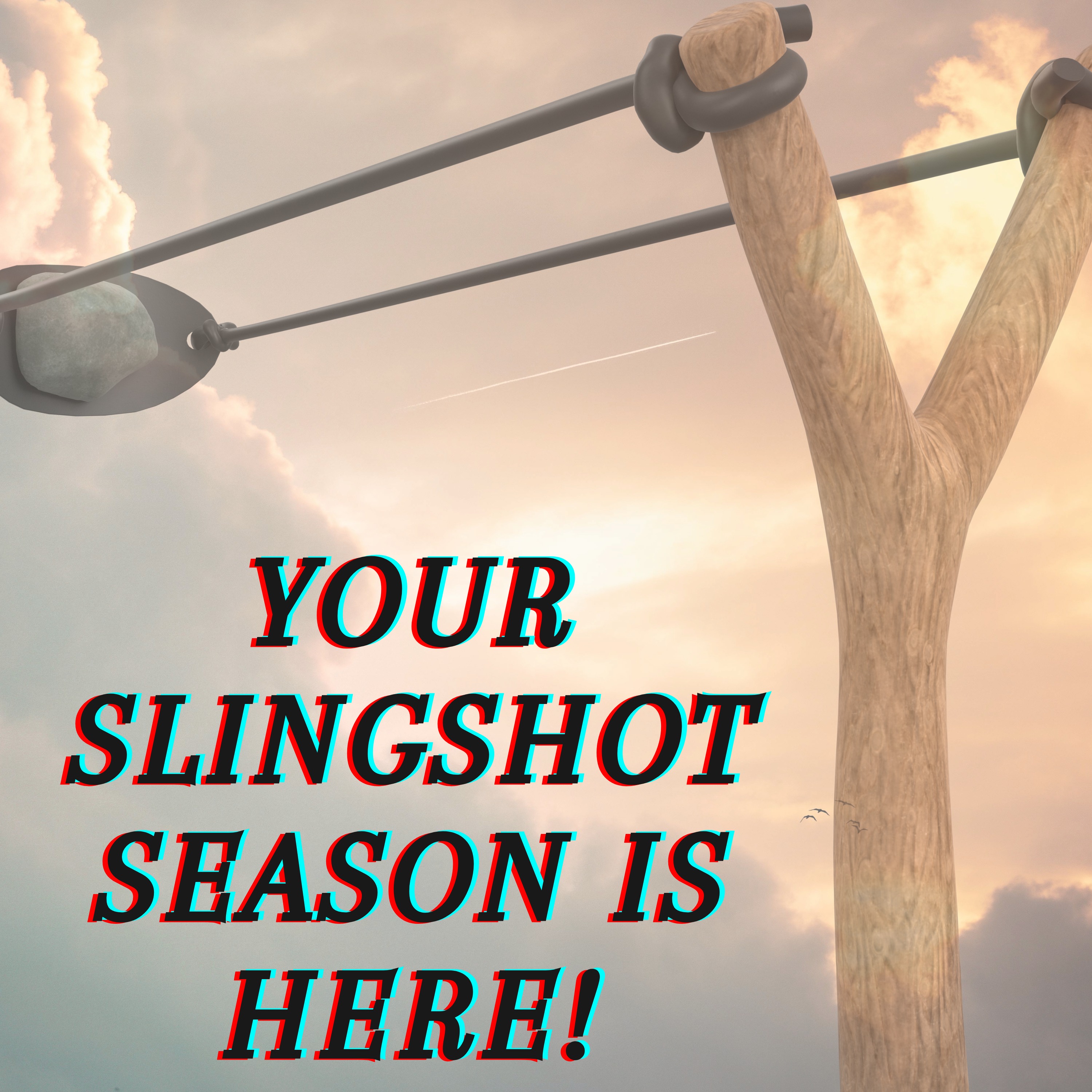 Your slingshot season is here!!! #propheticword