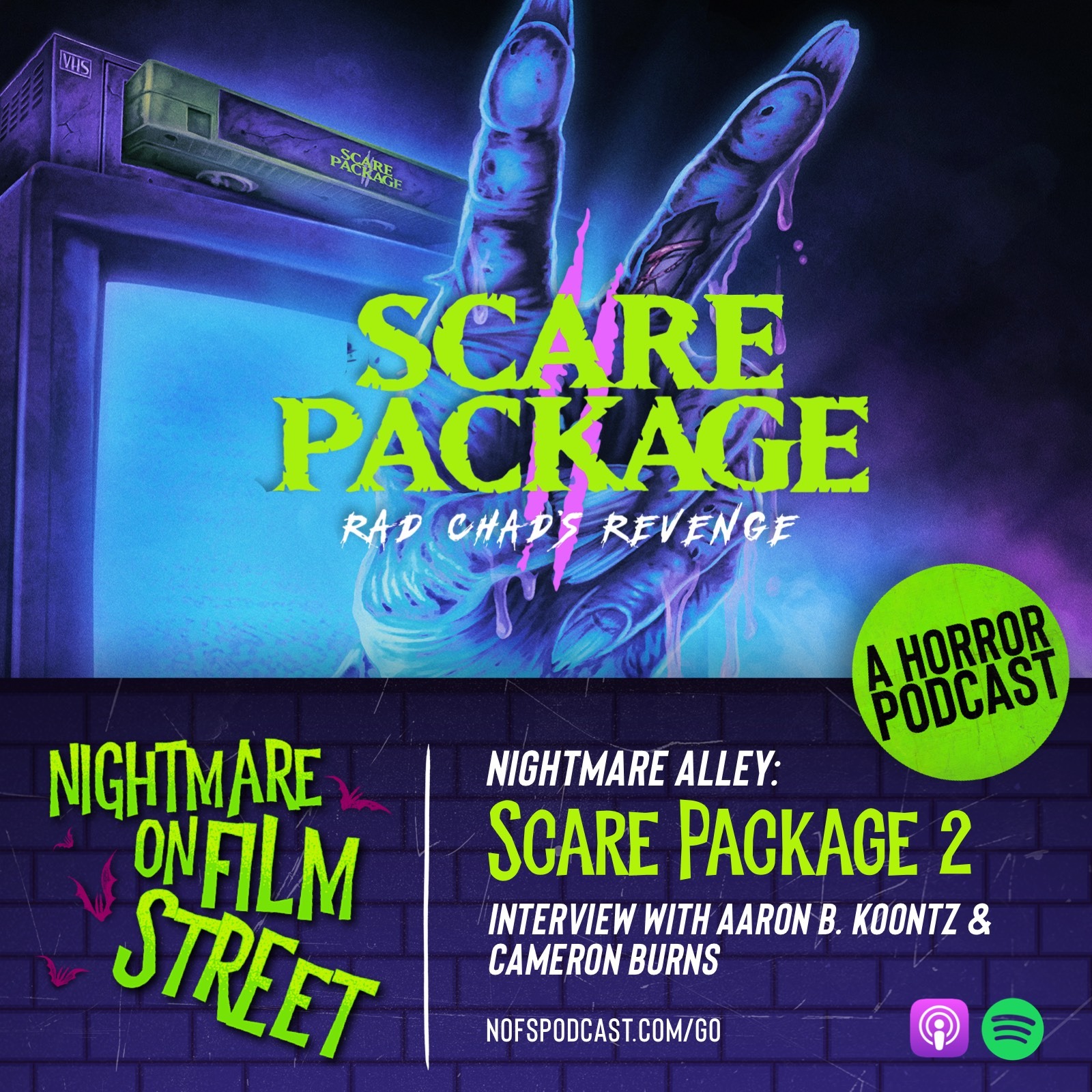 [Nightmare Alley] Chatting Chads with SCARE PACKAGE II: RAD CHAD'S REVENGE Filmmakers Aaron B. Koontz and Cameron Burns