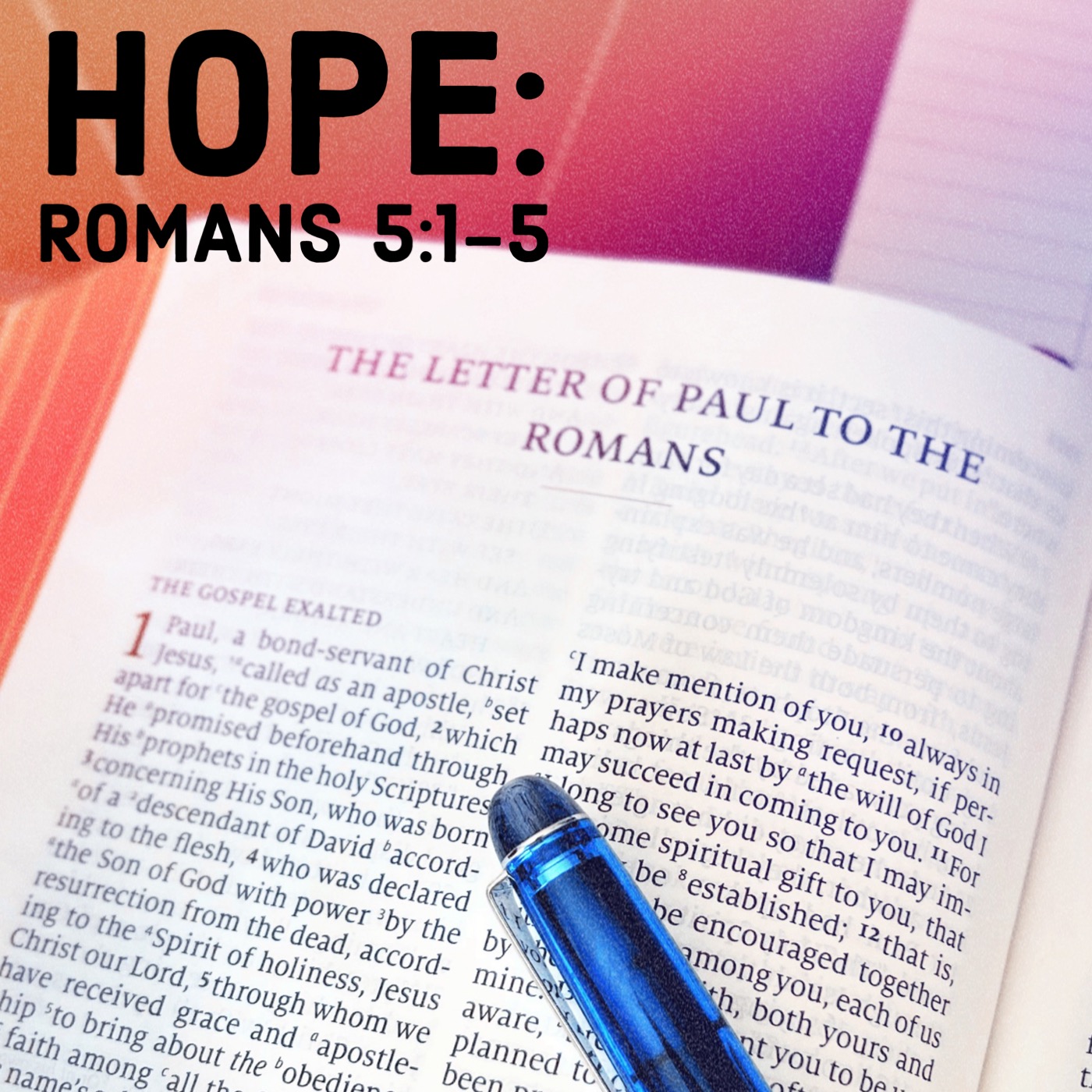 Hope: Romans 5:1-5 episode artwork