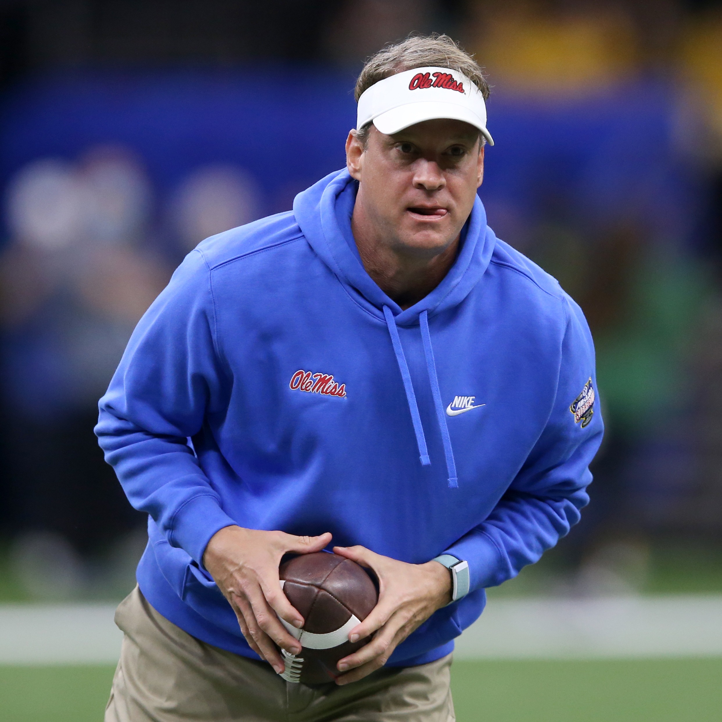 #notcommitted: Ole Miss' Lane Kiffin is pushing NIL buttons on Twitter episode artwork