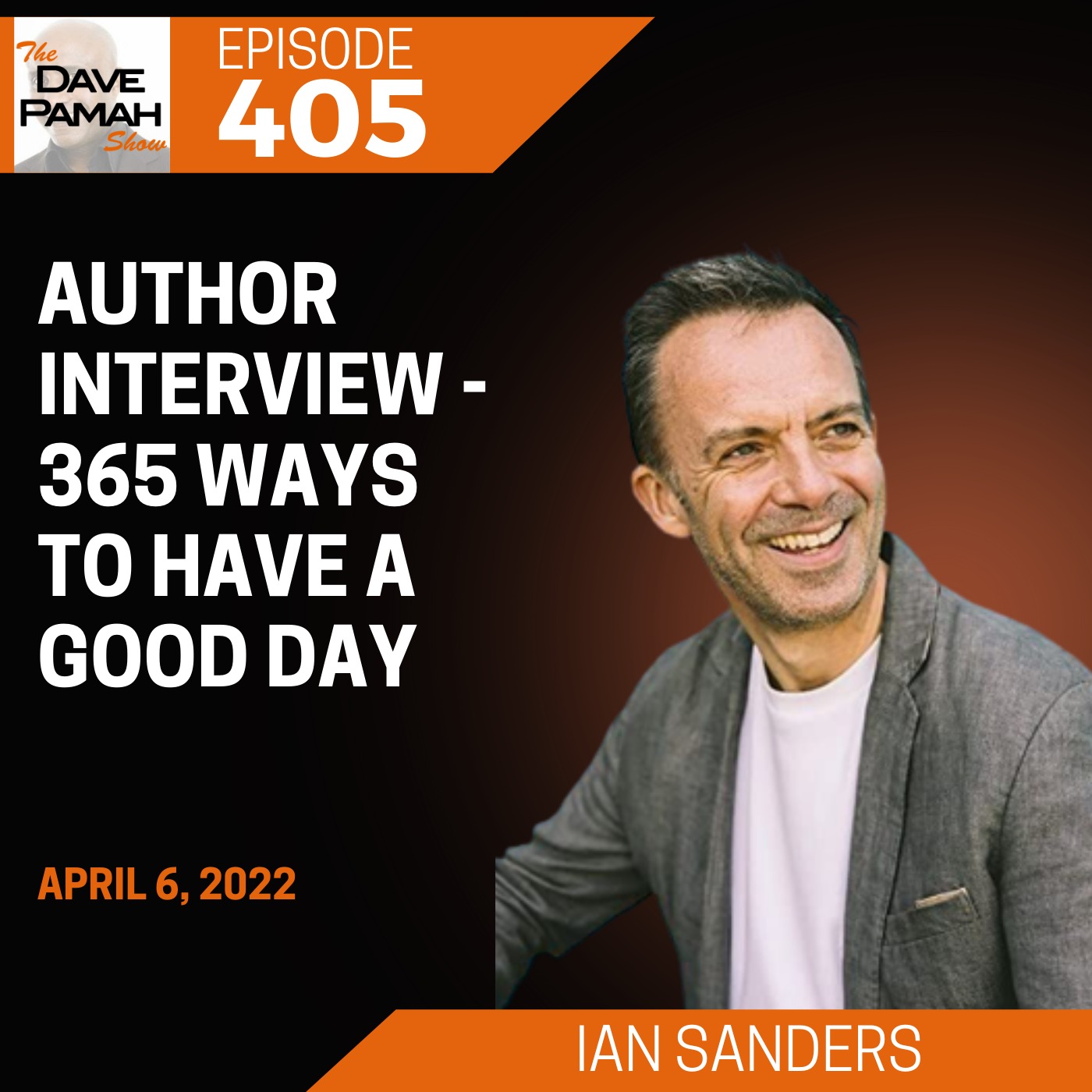 Author Interview - 365 ways to have a good day with Ian Sanders