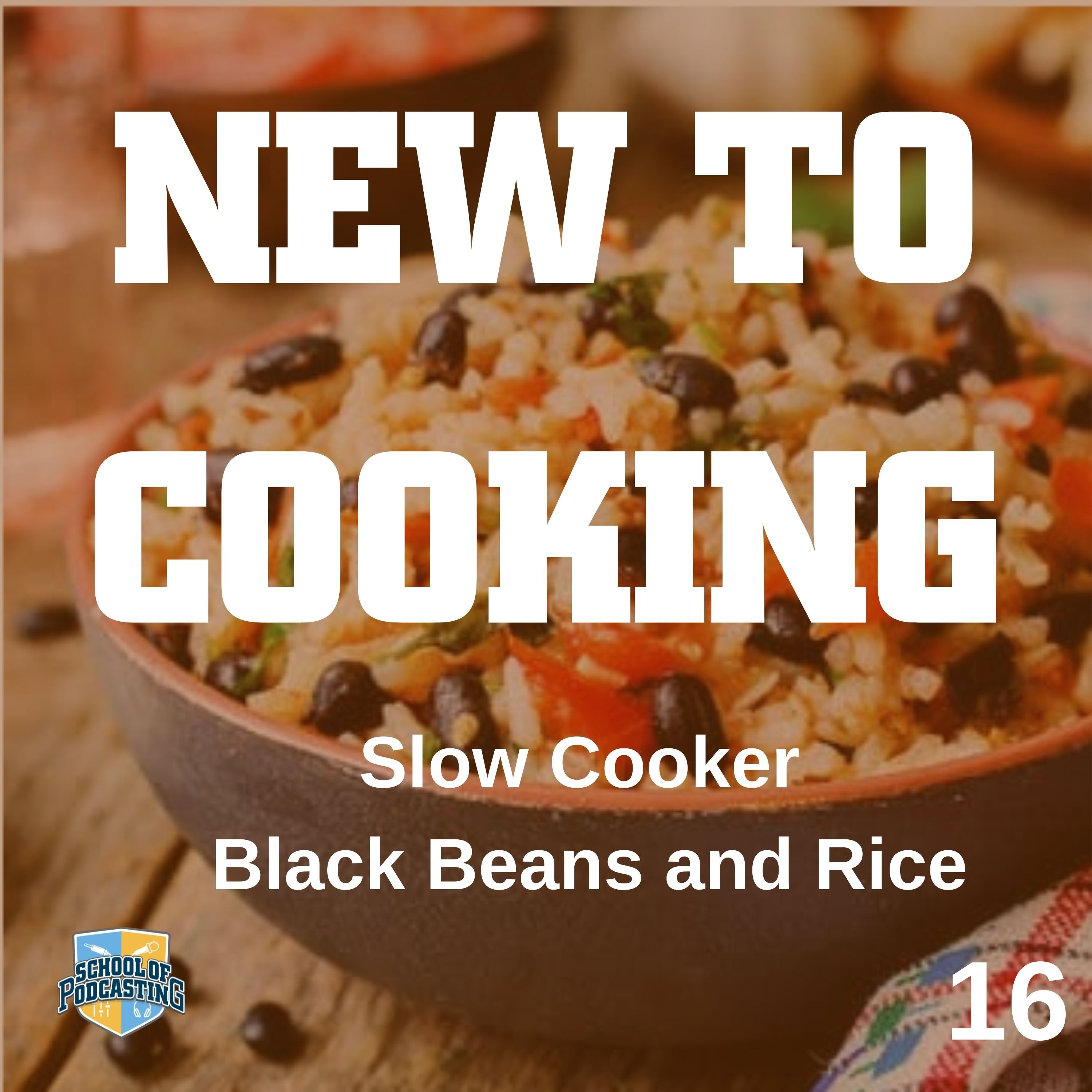Slow Cooker Black Beans and Rice Image