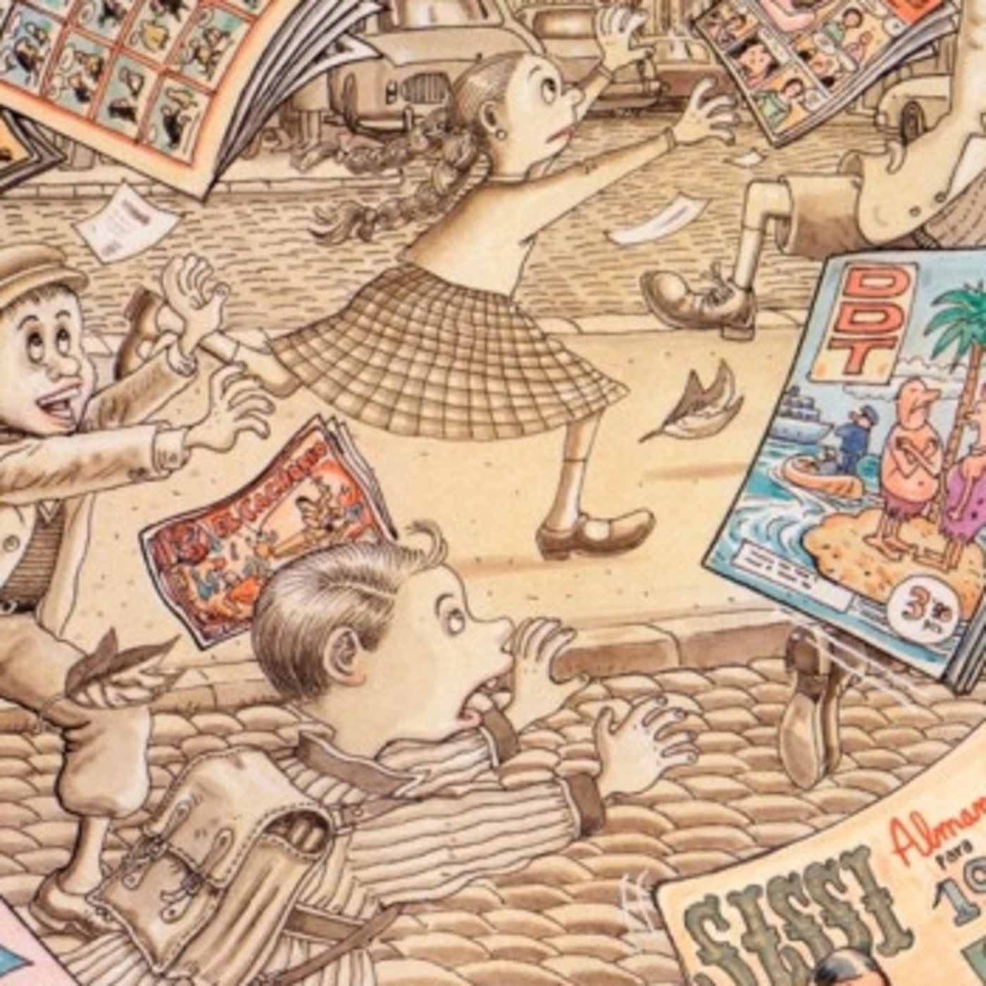 Tebeos. Las revistas juveniles-Las joyas menores del siglo XX en España - Episodio exclusivo para mecenas episode artwork