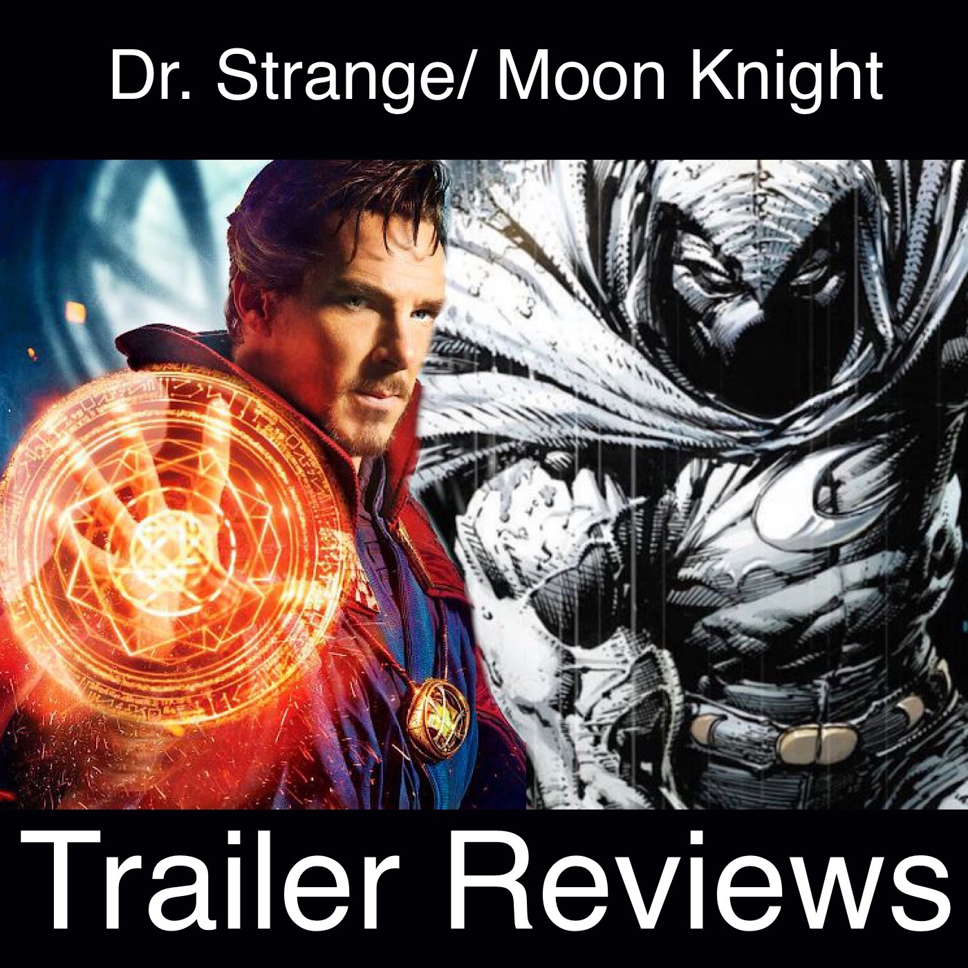 Dr. Strange MoM and Moon Knight Trailer Reviews