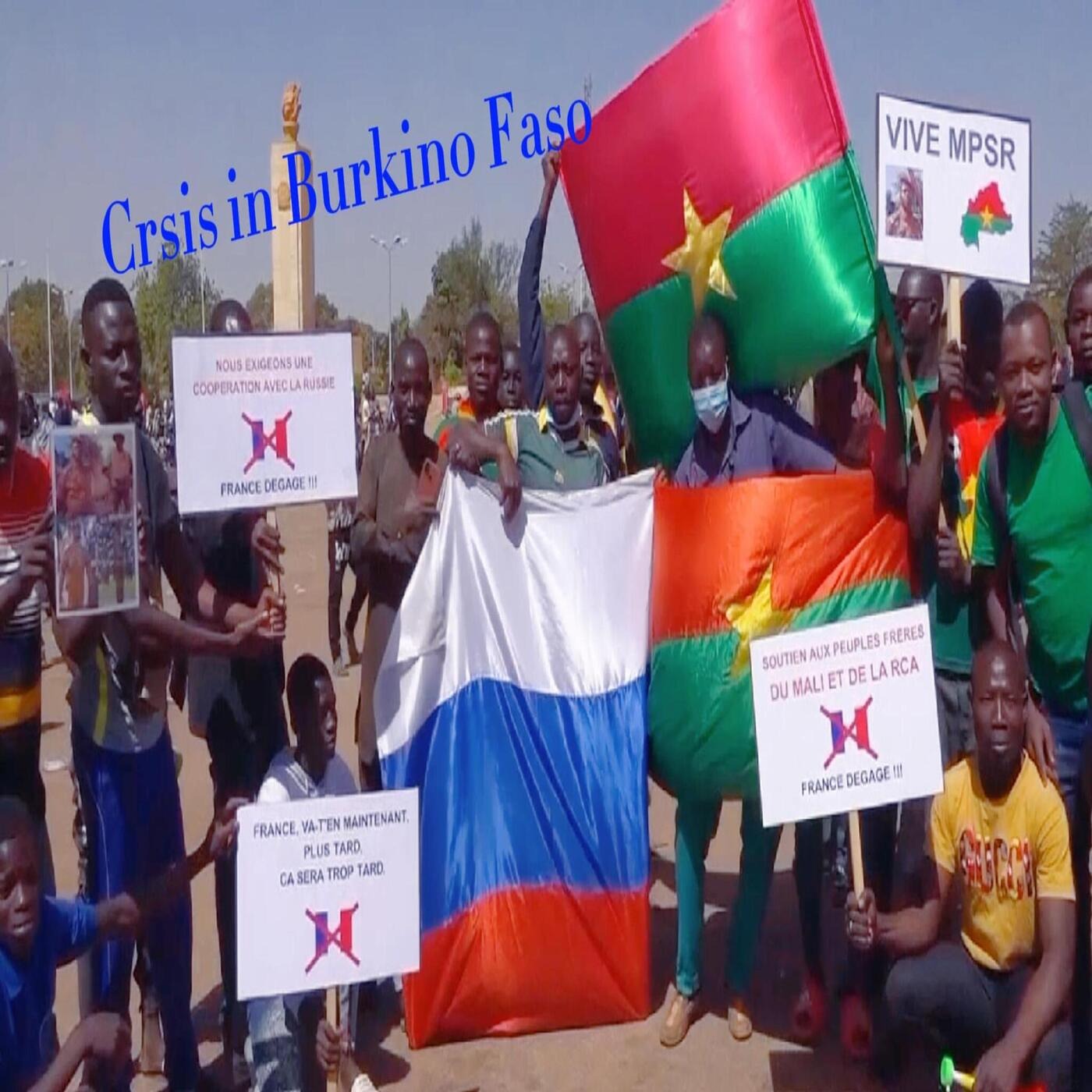Crisis in Burkino Faso episode artwork