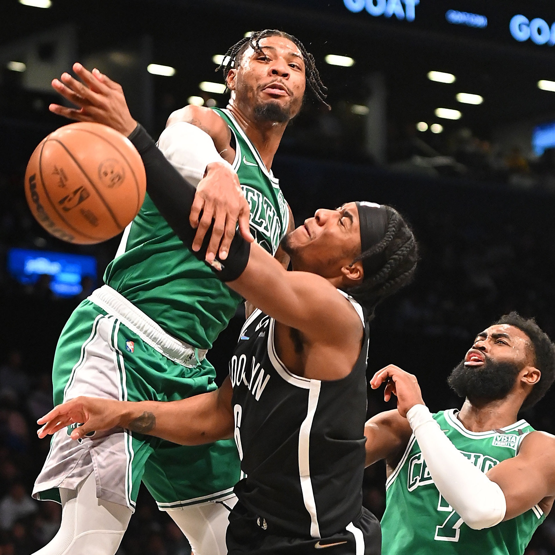 Celtics Destroy Short-Handed Nets