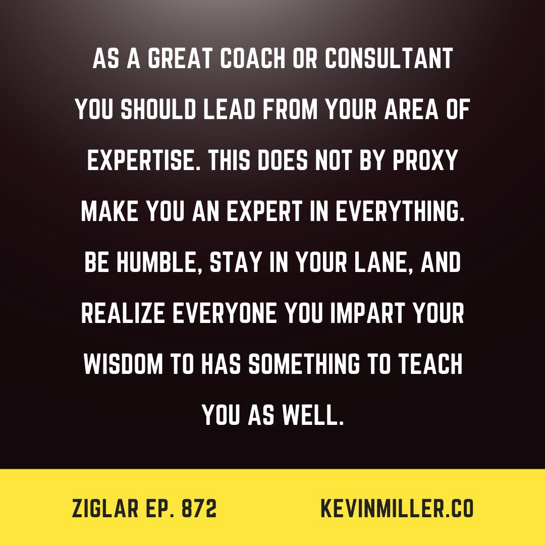 872: Be A Humble Expert