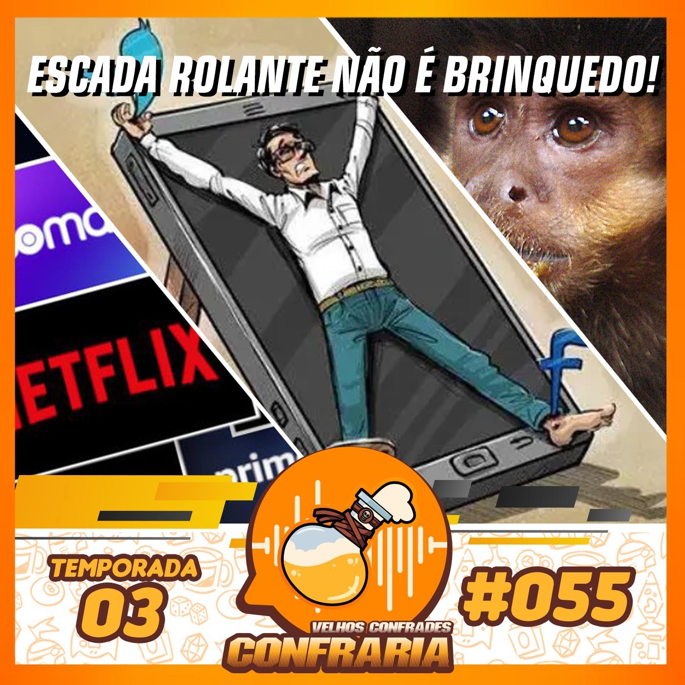 Confraria #055 - Completa ou semanal? | Desapego de tecnologia | Pagando um mico episode artwork