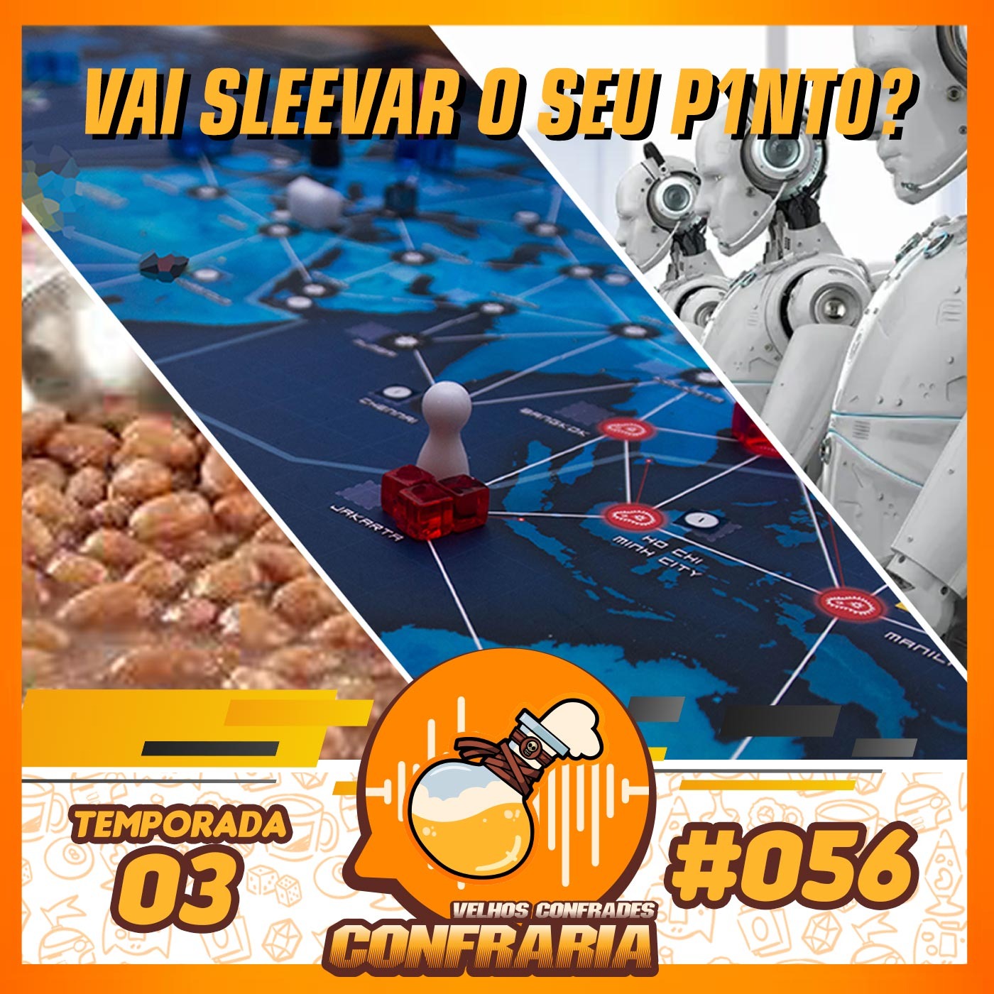 Confraria #056 - Cuidados com o Board game, Hábitos alimentares e Telemarketing pra quê? episode artwork