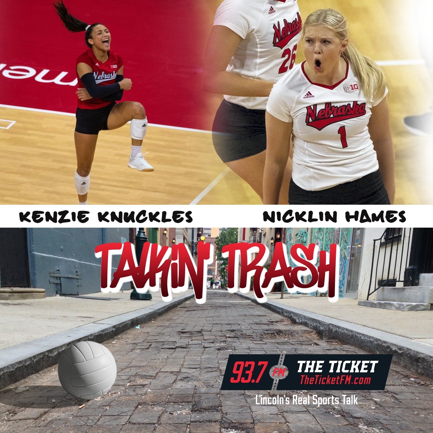 Talkin' Trash w/ Nicklin Hames and Kenzie Knuckles 93.7 The Ticket KNTK