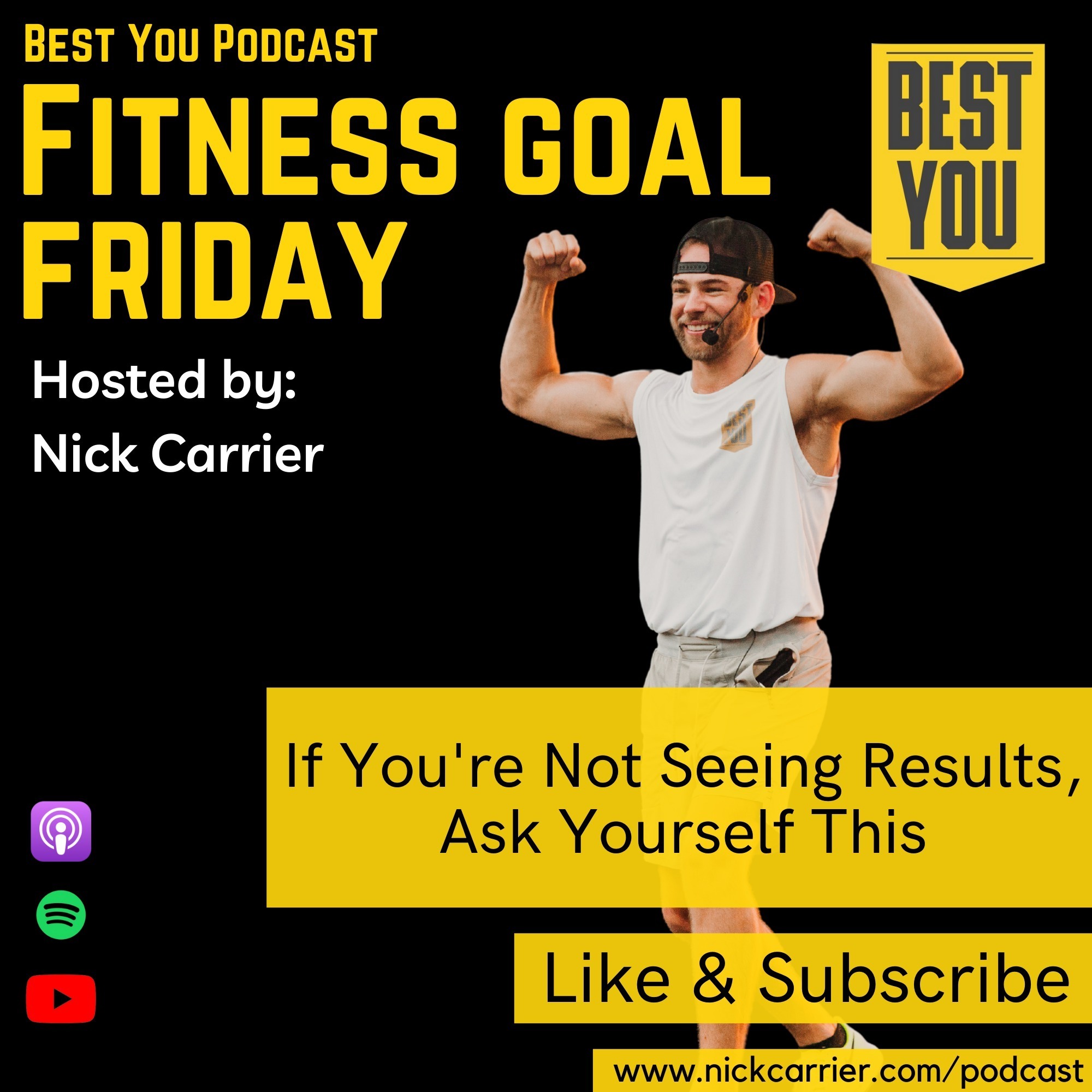 Fitness Goal Friday - If You’re Not Seeing Results, Ask Yourself THIS episode artwork