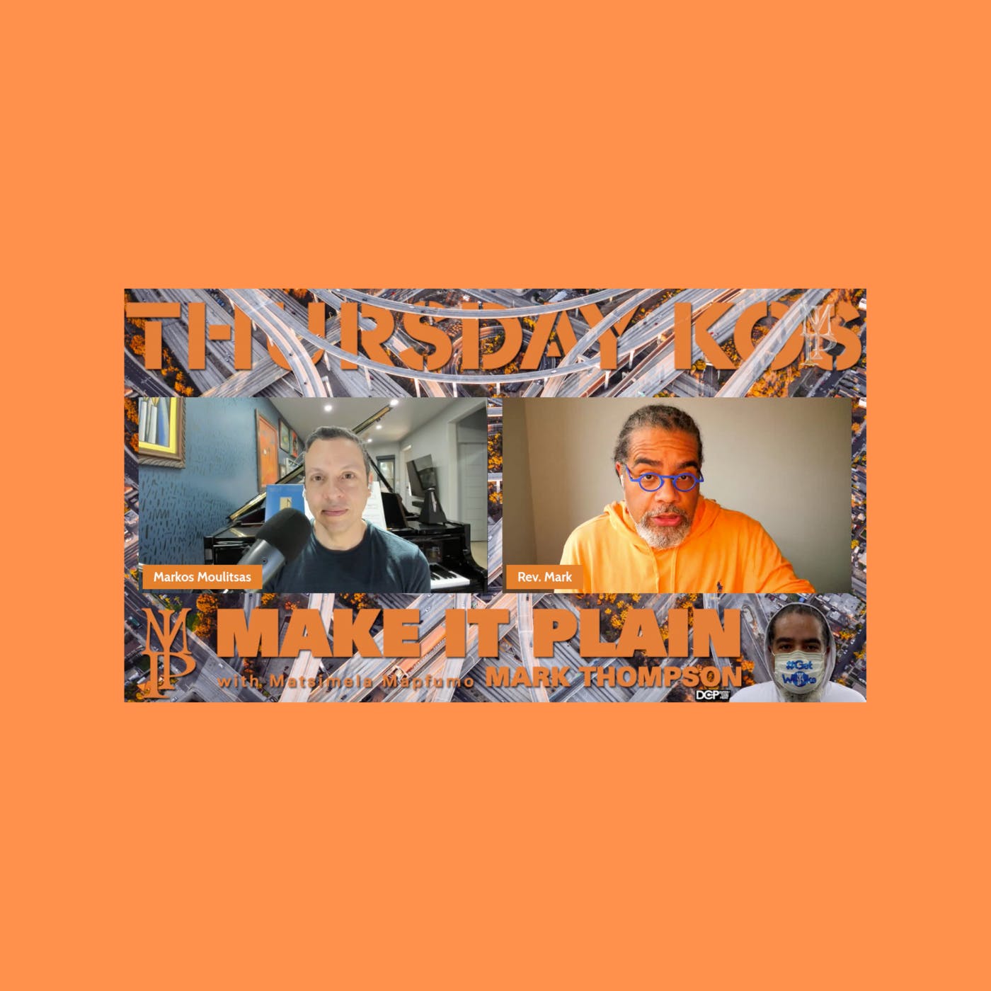 Markos Moulitsas of DailyKos and Civiqs episode artwork