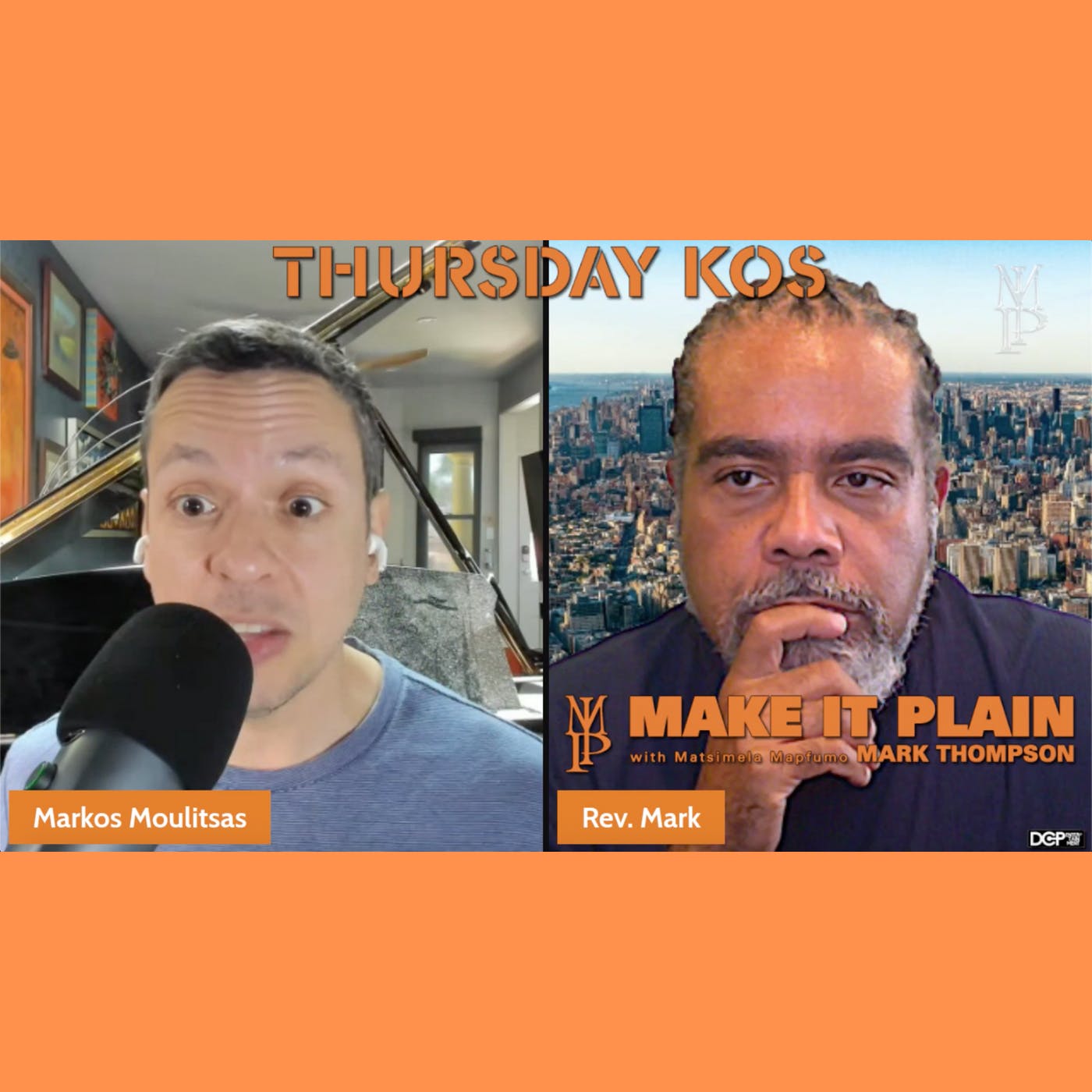 Markos Moulitsas of DailyKos and Civiqs episode artwork