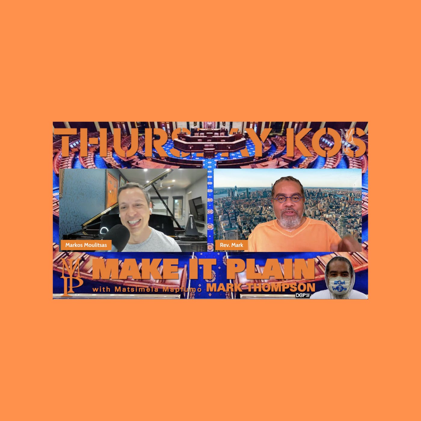 Markos Moulitsas of DailyKos and Civiqs episode artwork