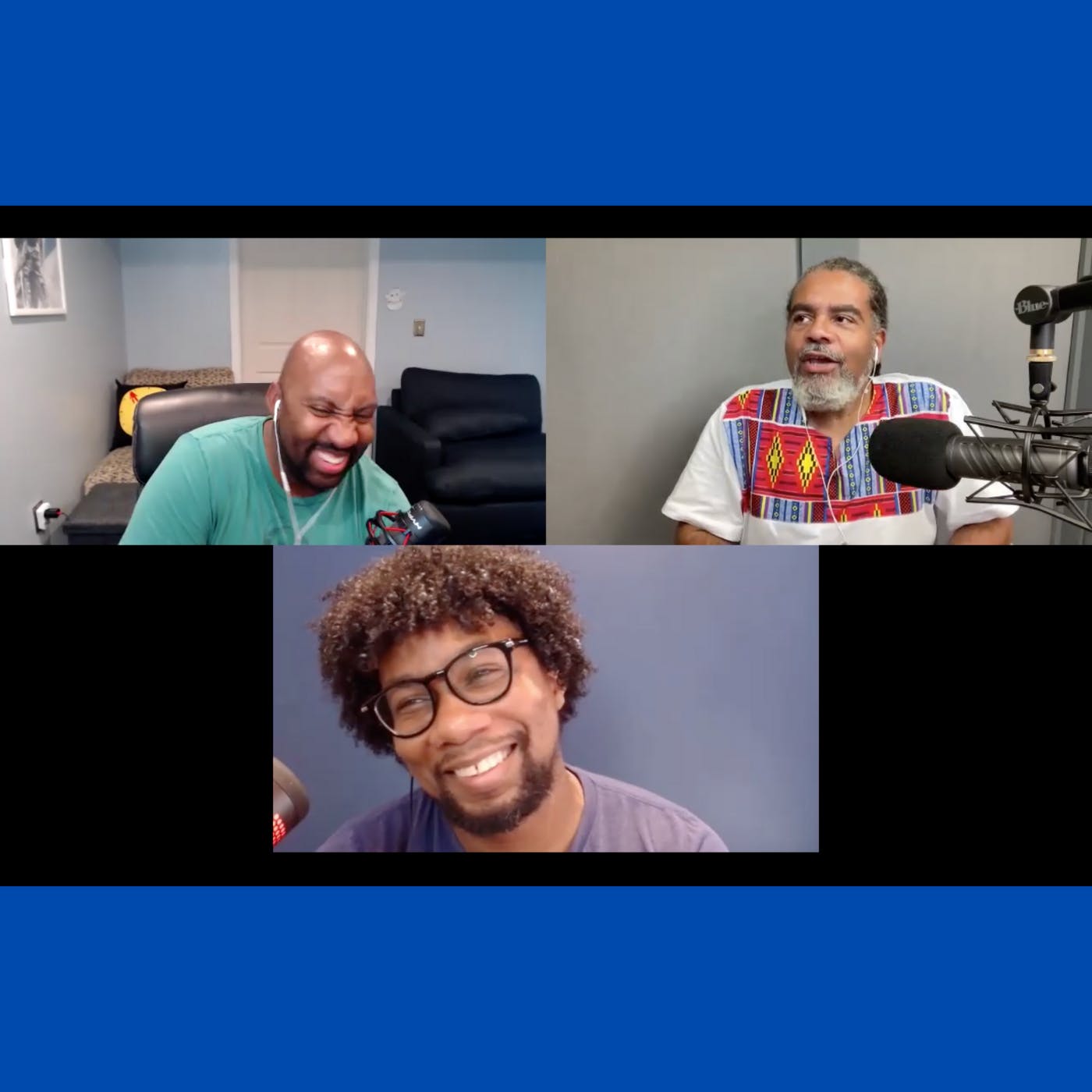 William Evans and Omar Holmon of Black Nerd Problems episode artwork