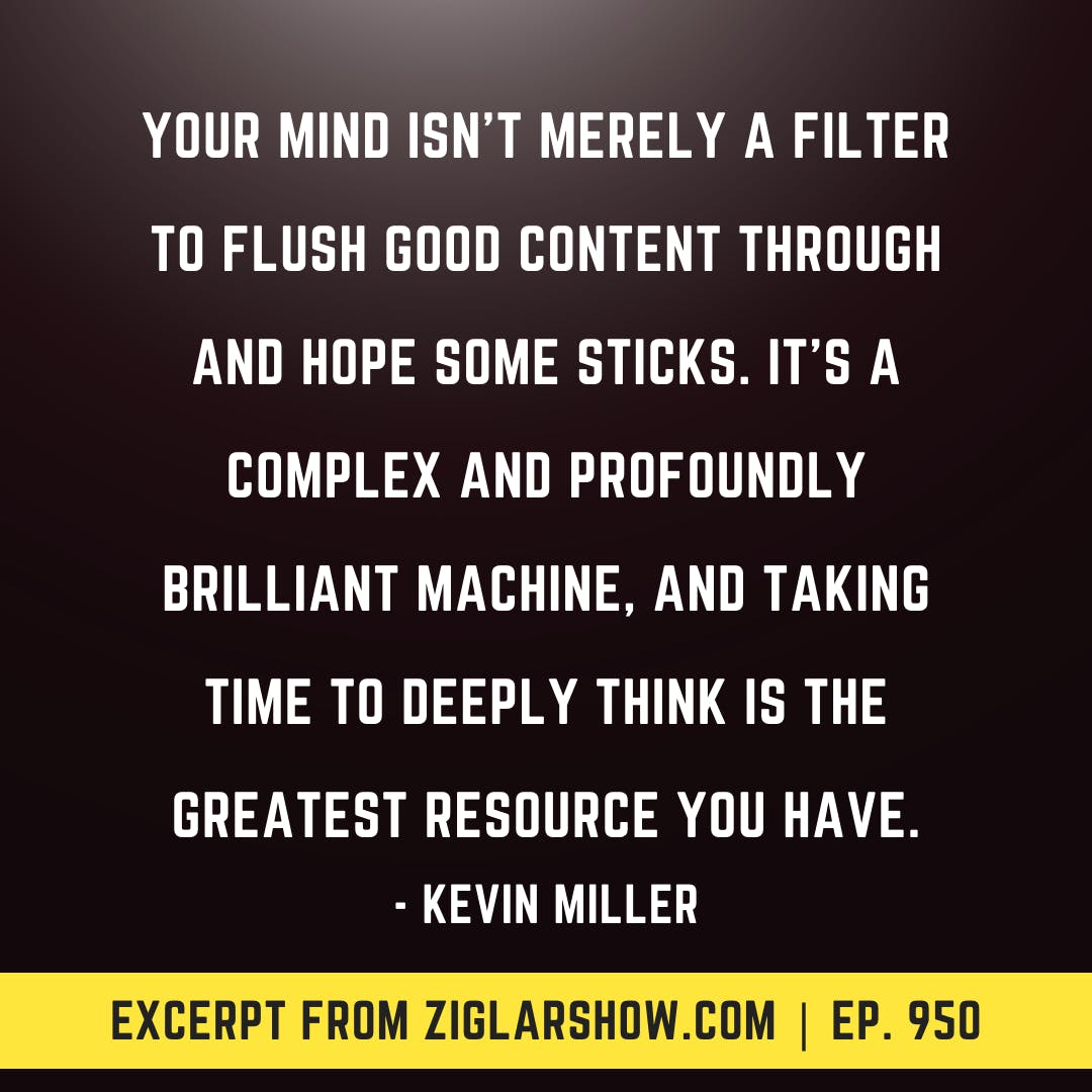 Taking Intentional Time To Think