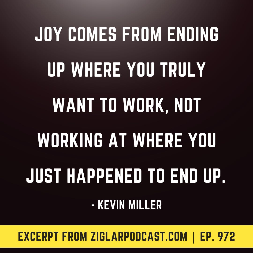Why You Work Where You Do