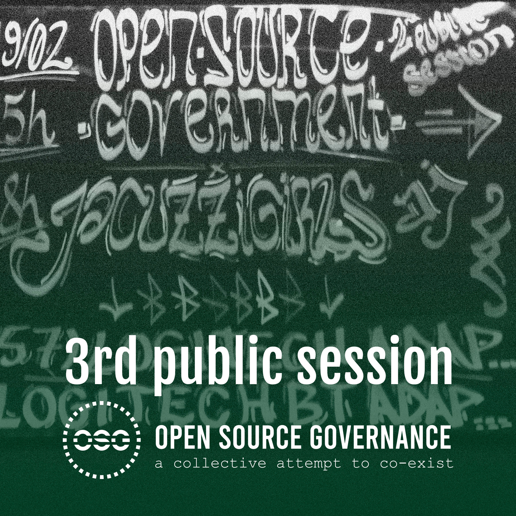3rd Open Source Governance public session episode artwork