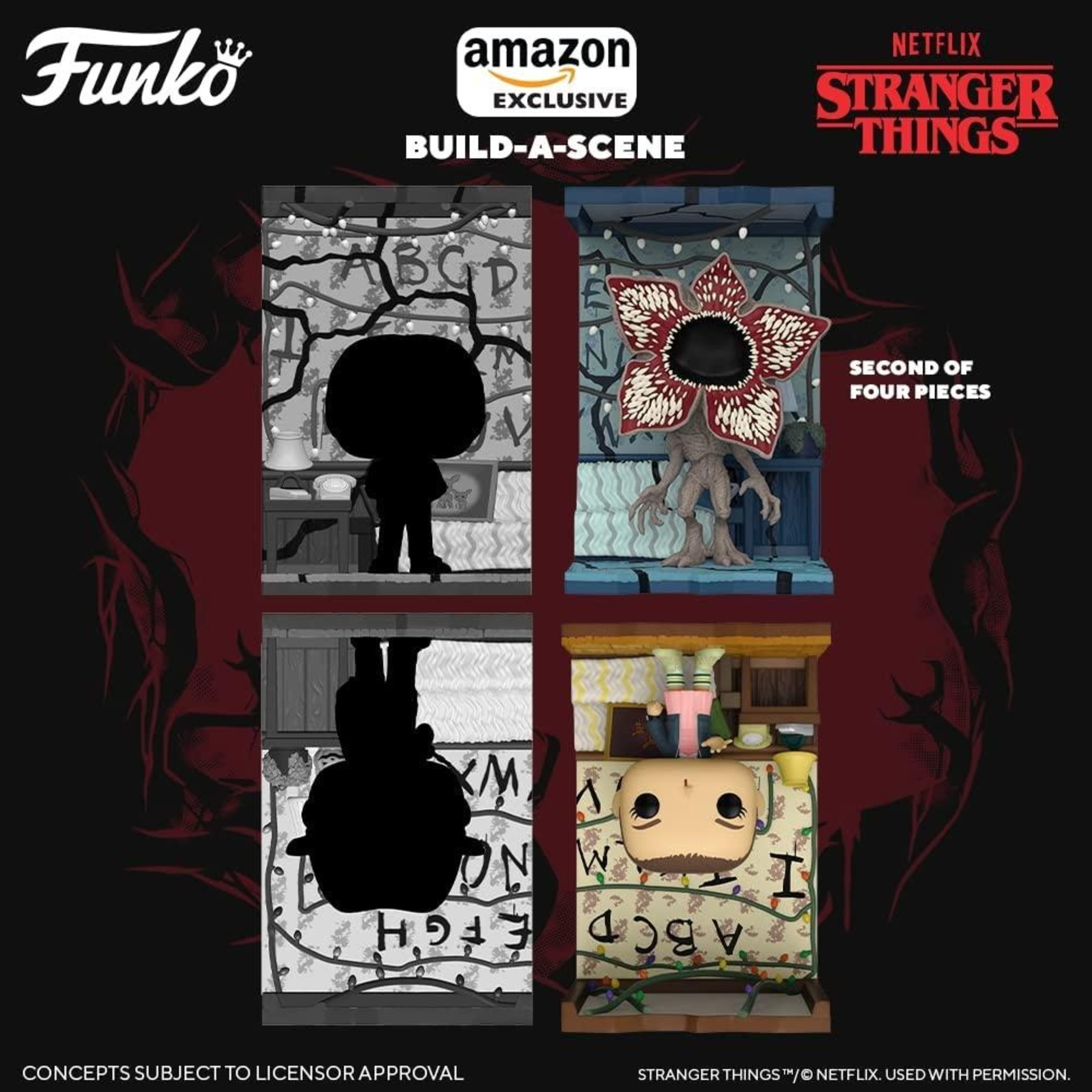Stranger Things Upside Down Funko Pops episode artwork