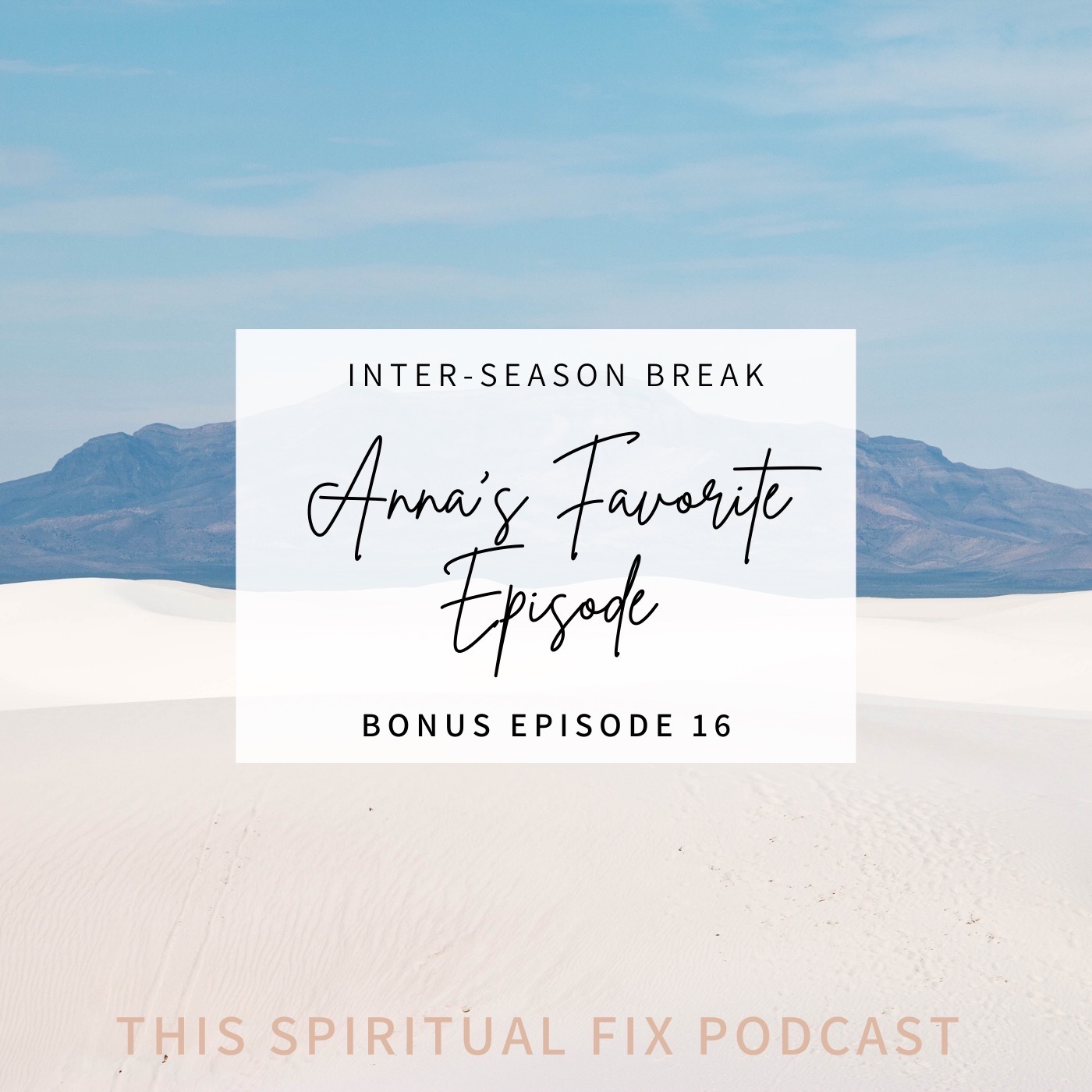 This Spiritual Fix