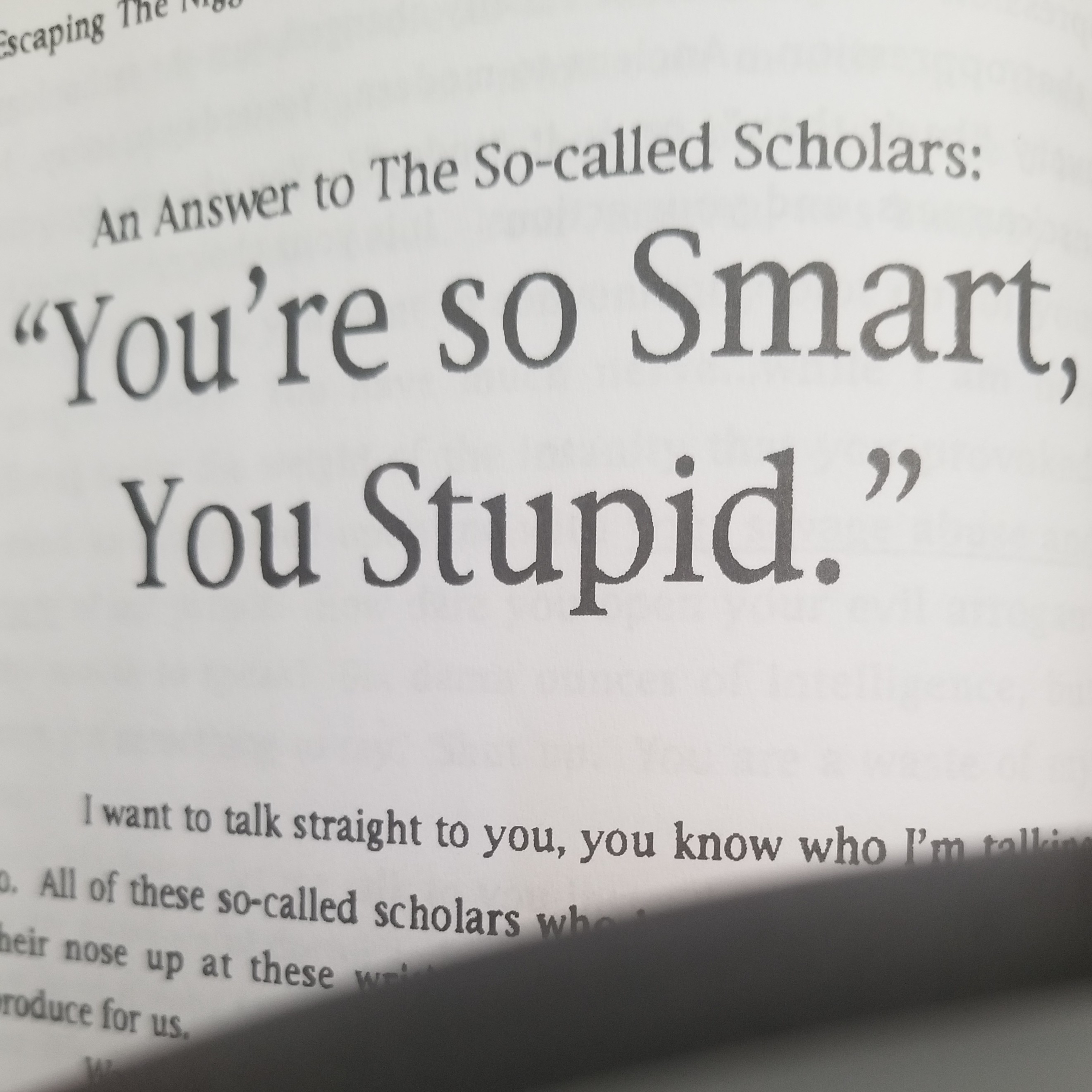 You're so smart, you're stupid episode artwork